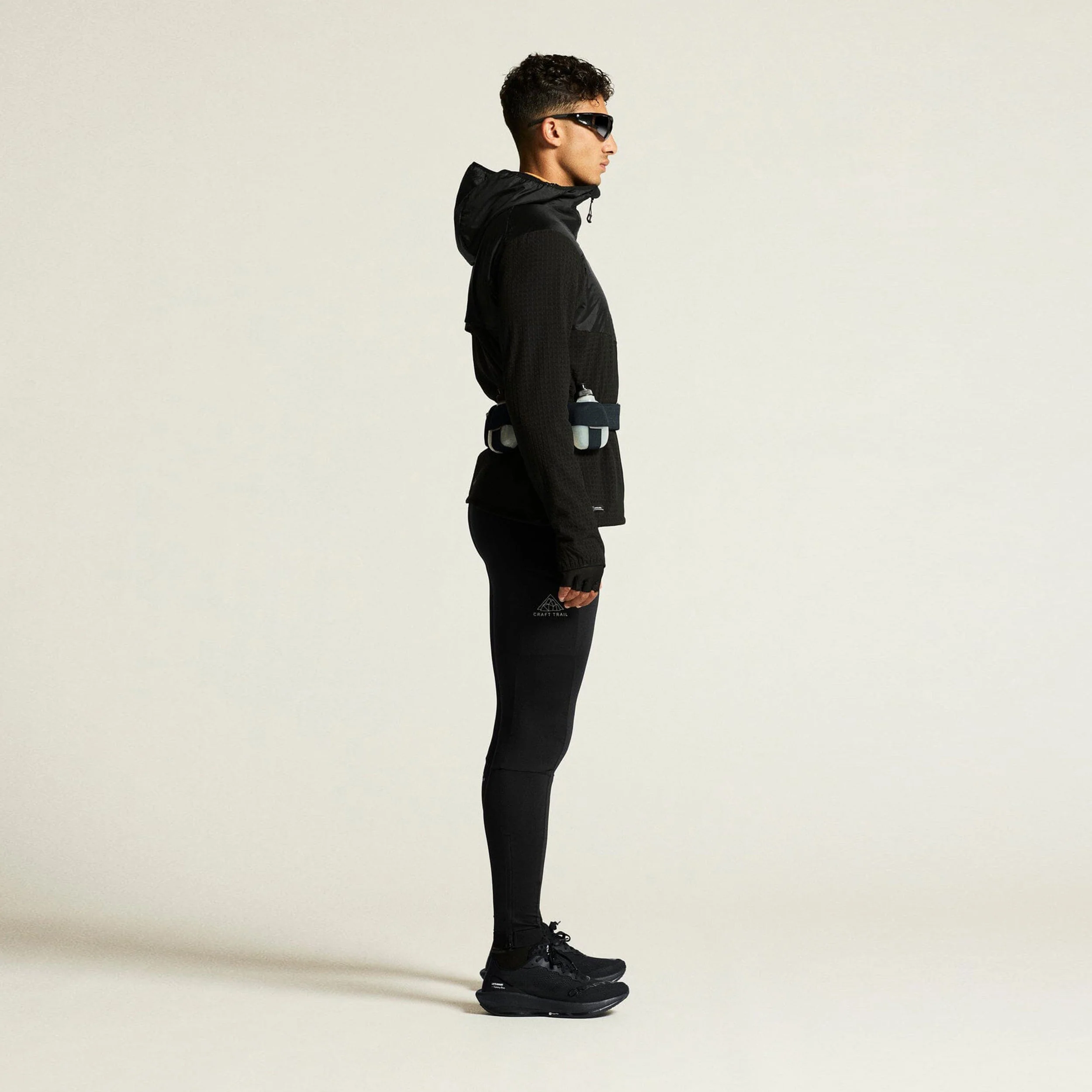 Pro Trail SUBZ Laufjacke Herren-Schwarz - Image 7