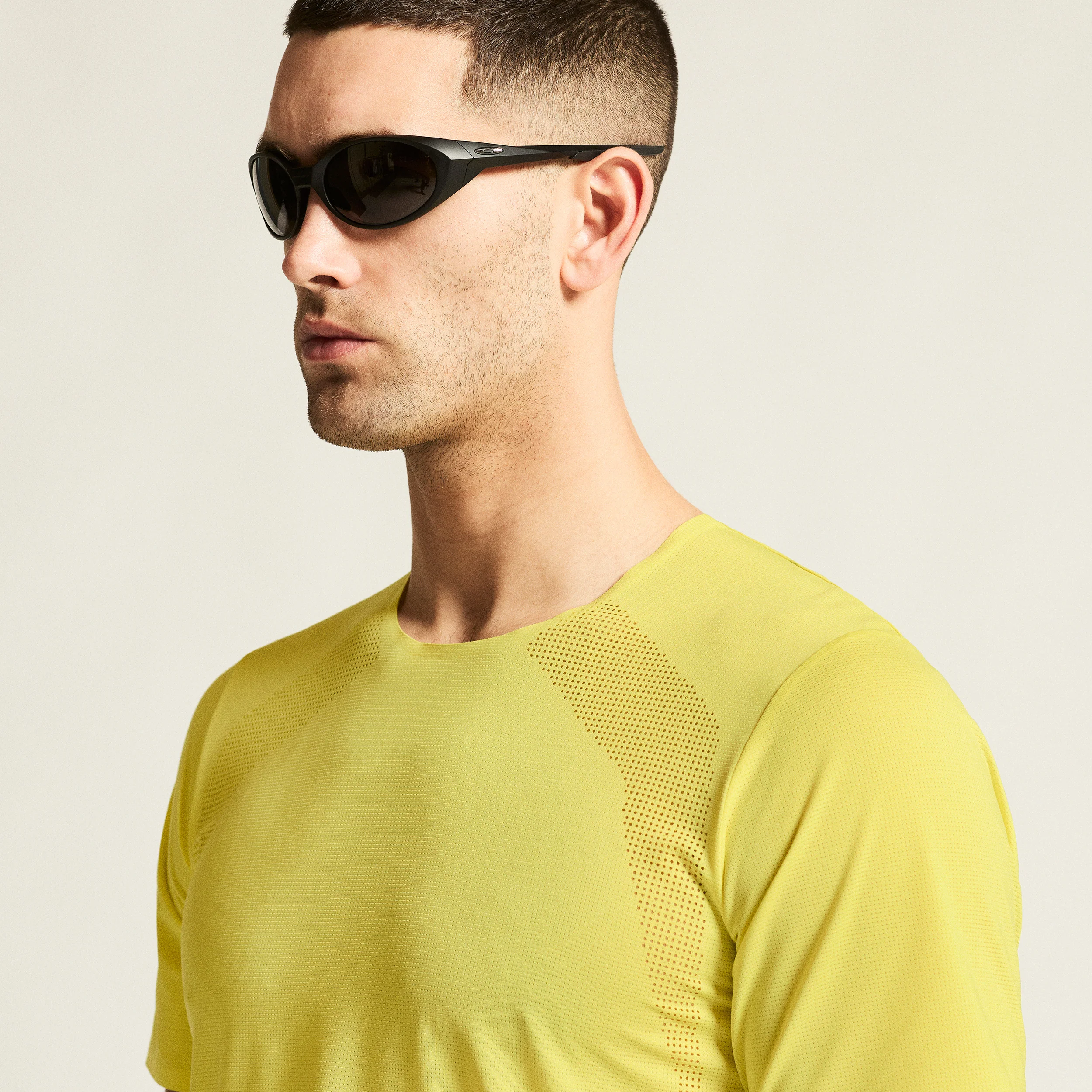 Race Day Laufshirt Herren - gelb - Image 7