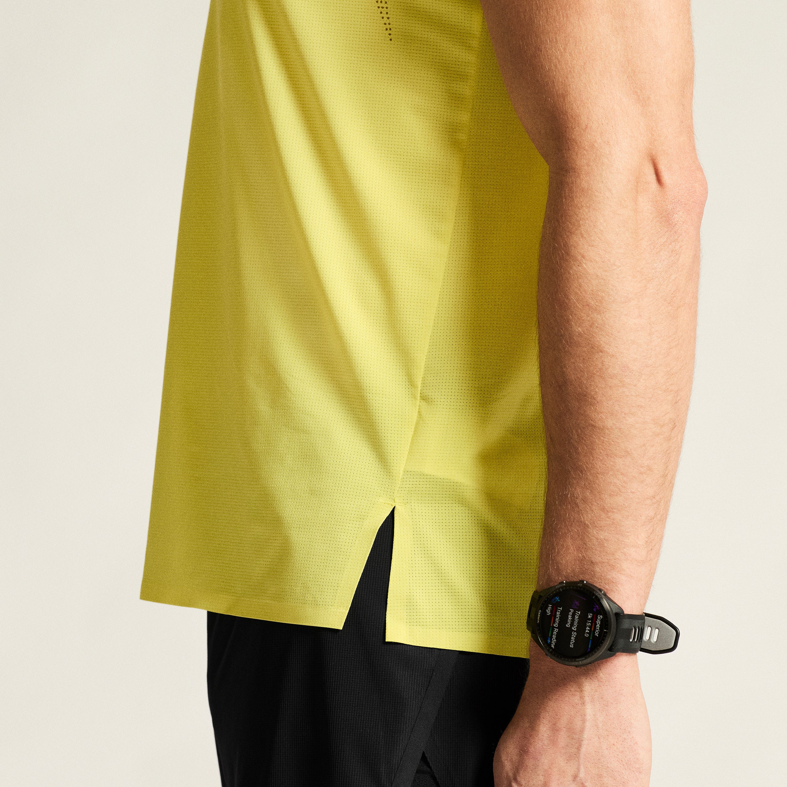 Race Day Laufshirt Herren - gelb - Image 8