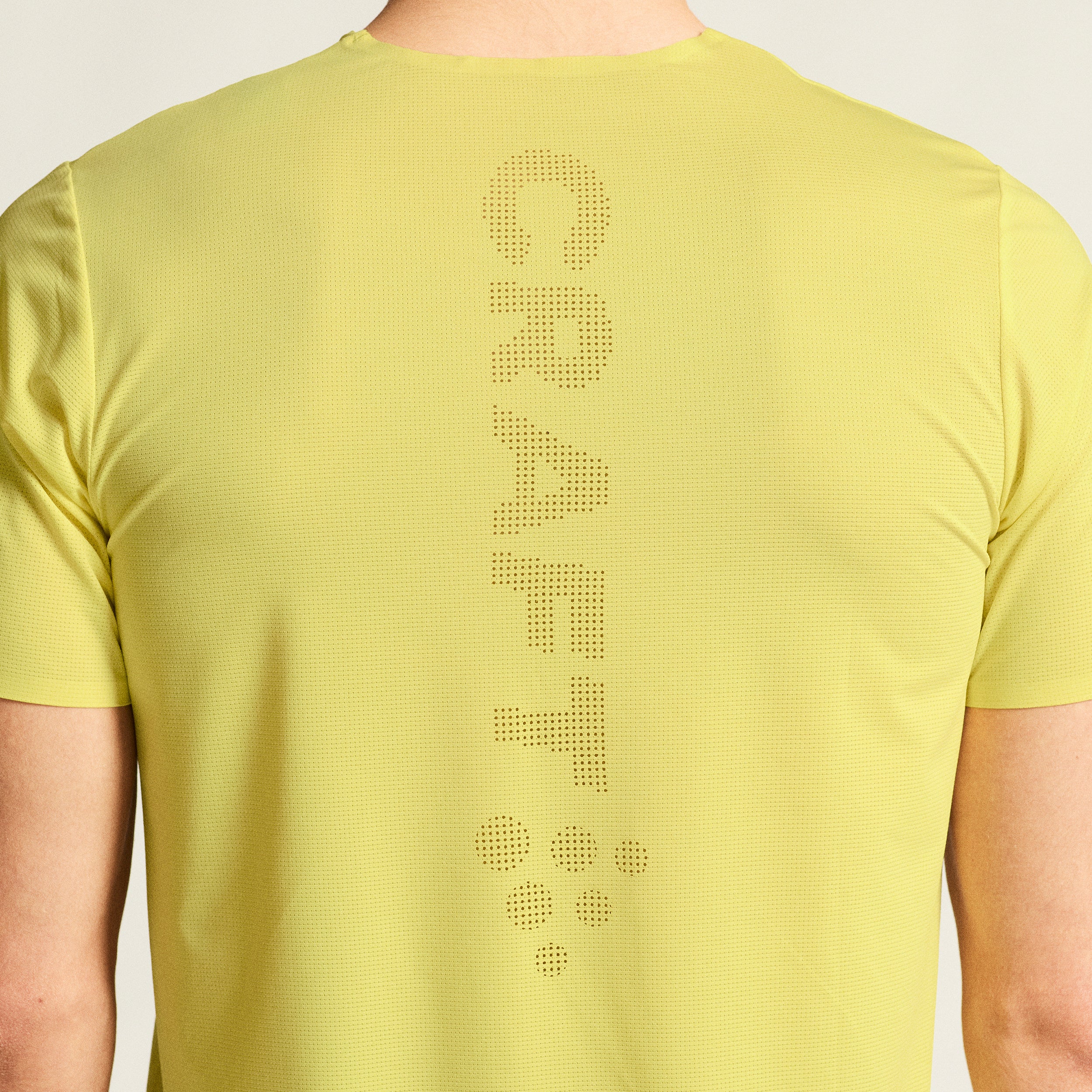 Race Day Laufshirt Herren - gelb - Image 9