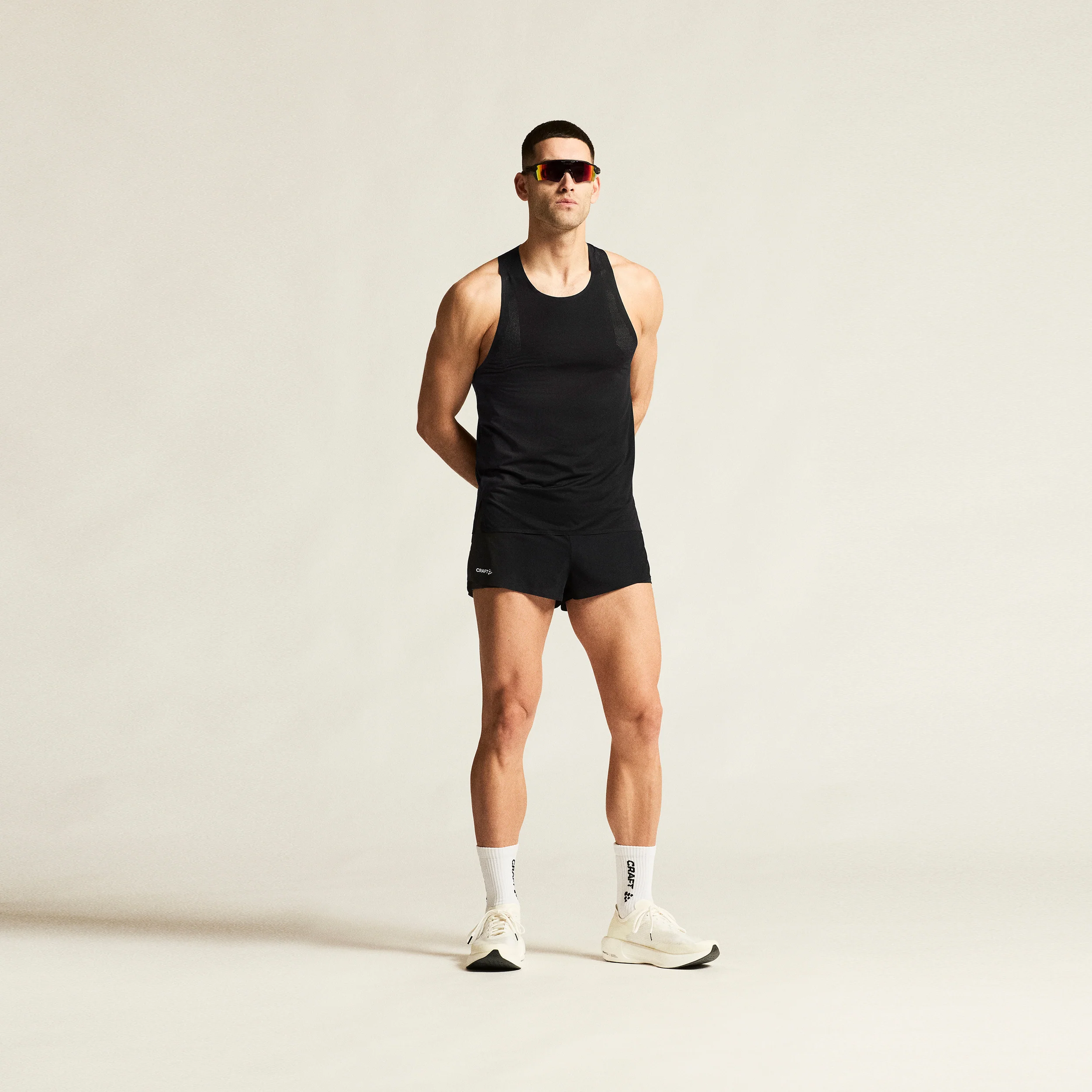 Race Day Laufshirt Herren - schwarz - Image 6