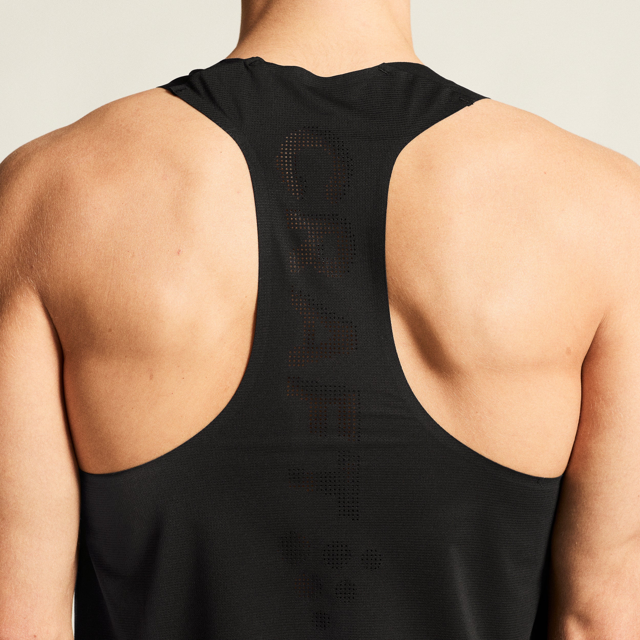 Race Day Laufshirt Herren - schwarz - Image 9