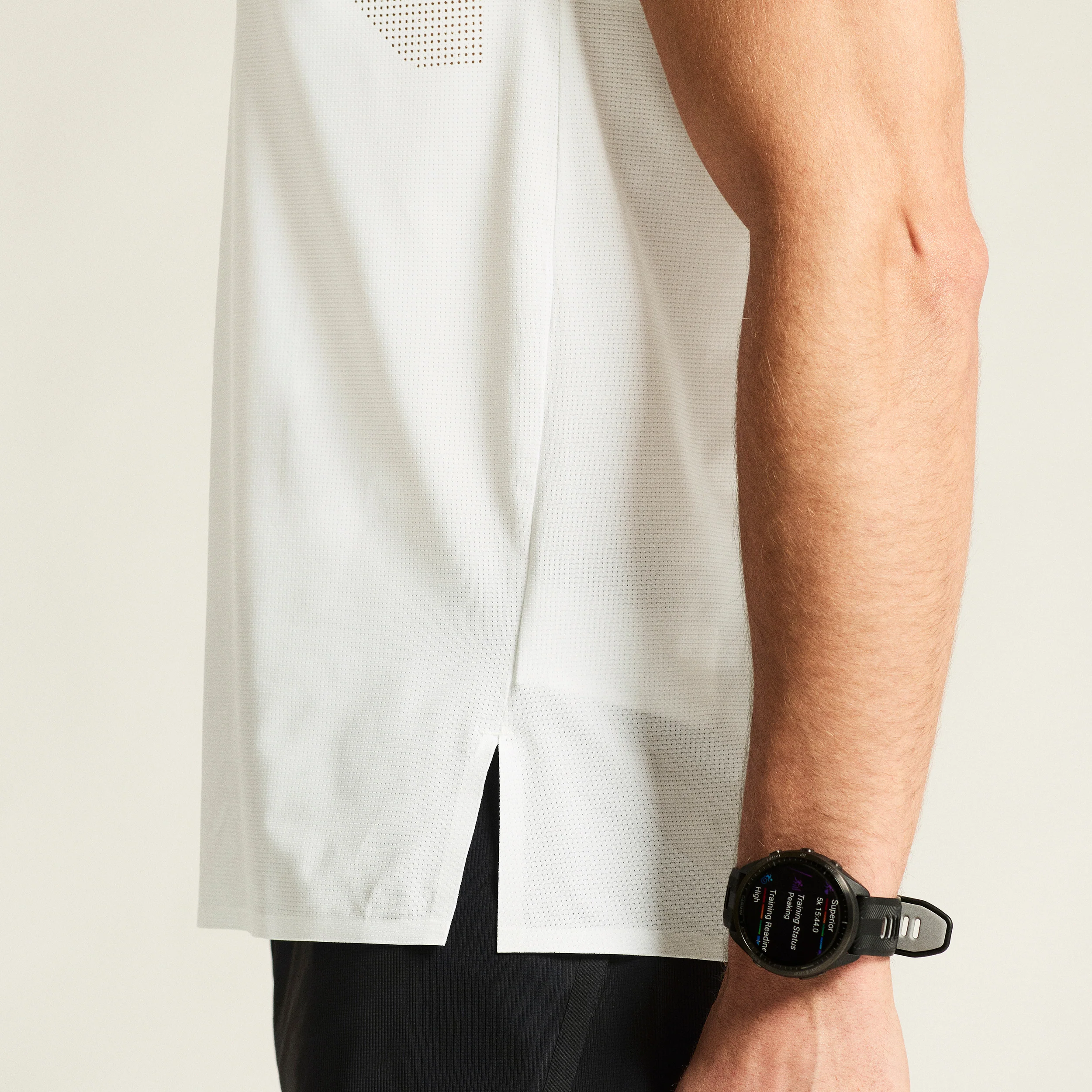 Race Day Laufshirt Herren - weiß - Image 8