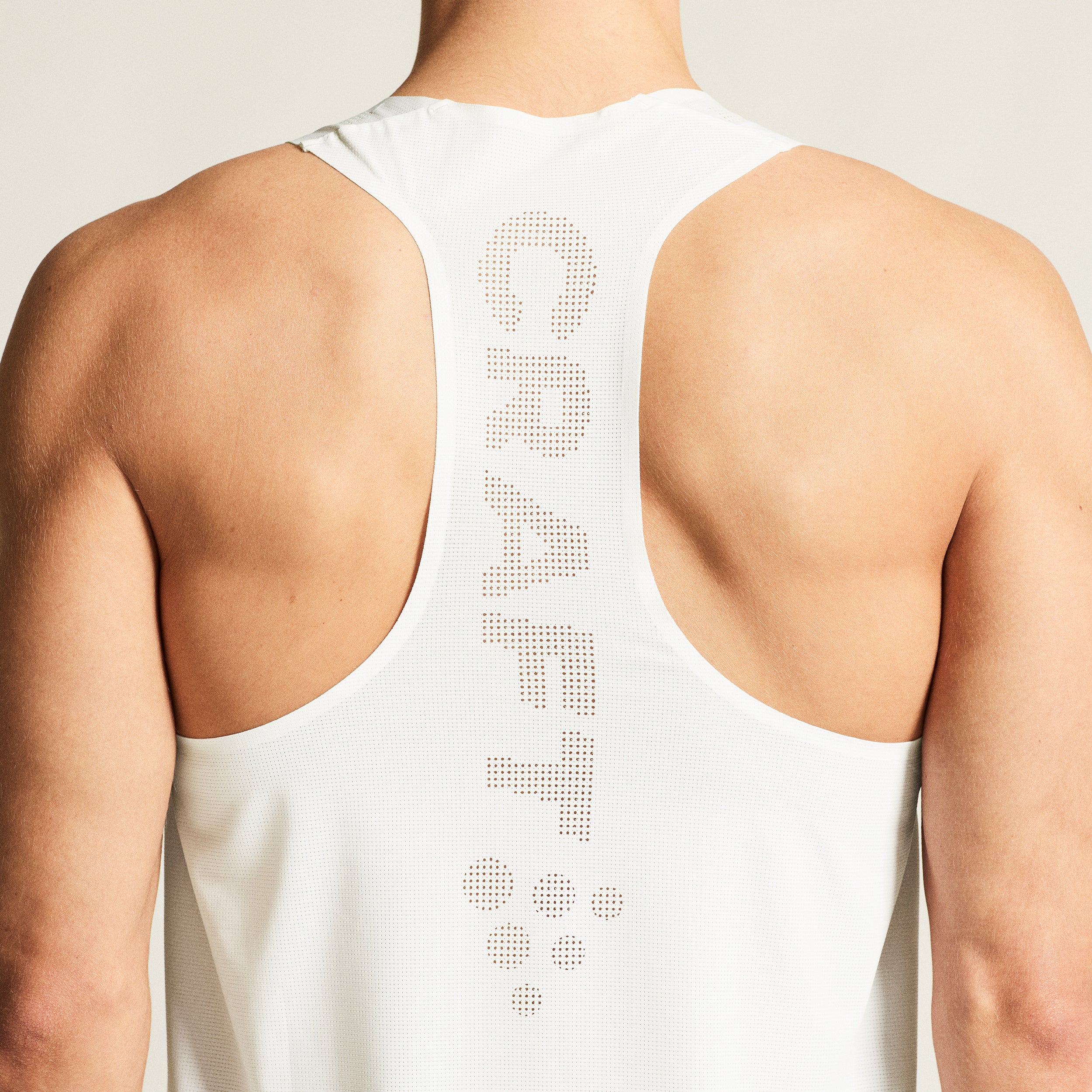 Race Day Laufshirt Herren - weiß - Image 9