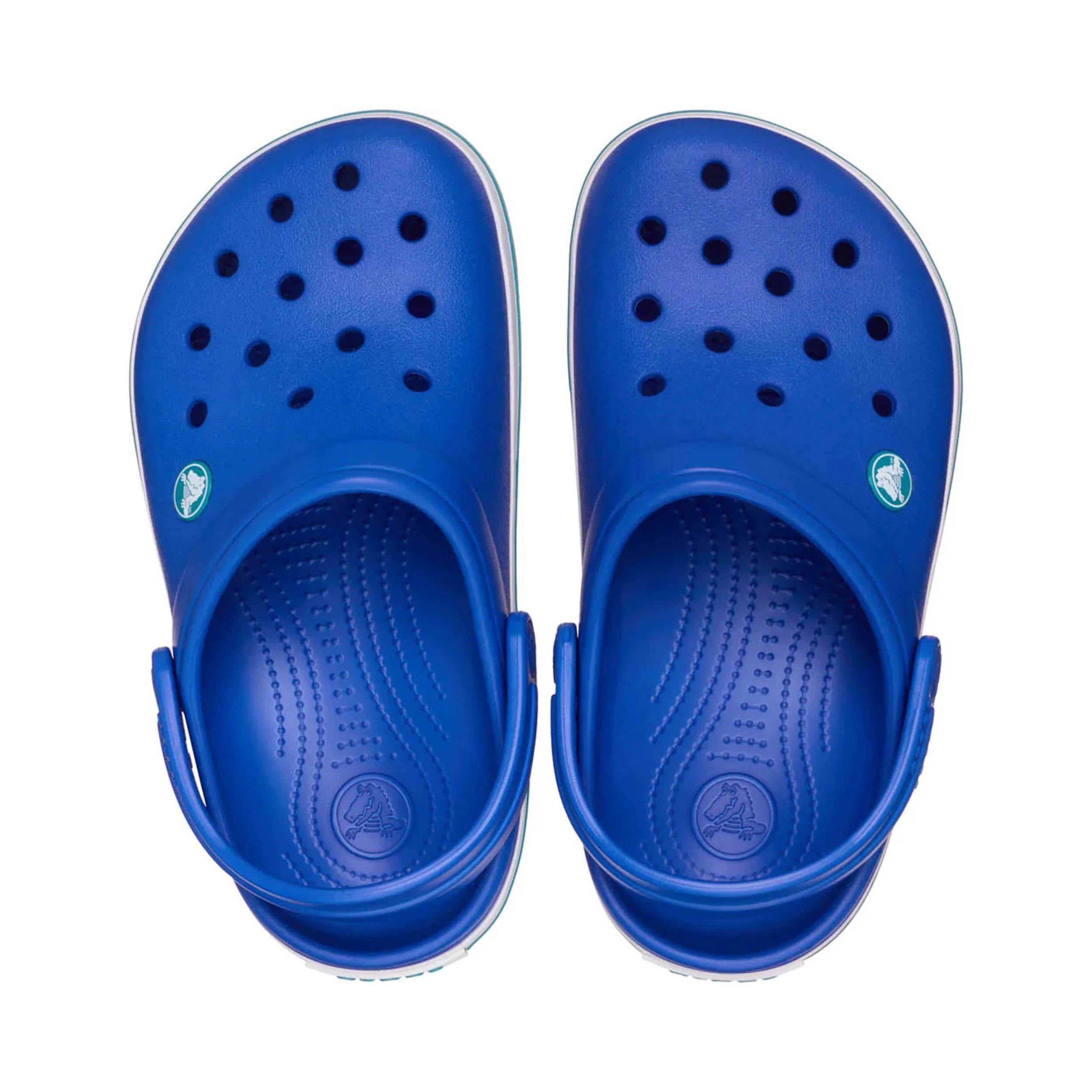 Crocband Clog Badelatschen Kinder - blau, weiß - Image 2