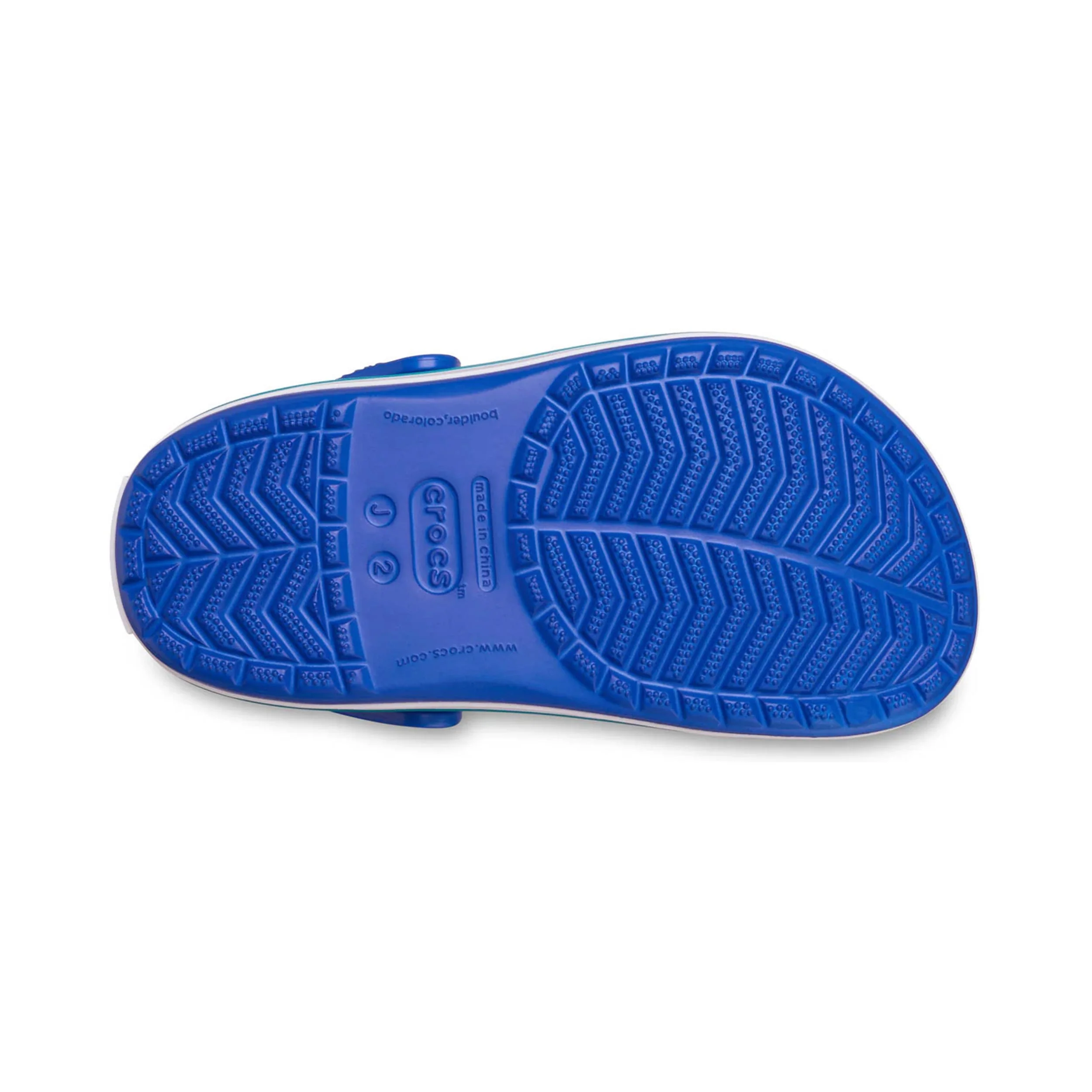 Crocband Clog Badelatschen Kinder - blau, weiß - Image 3