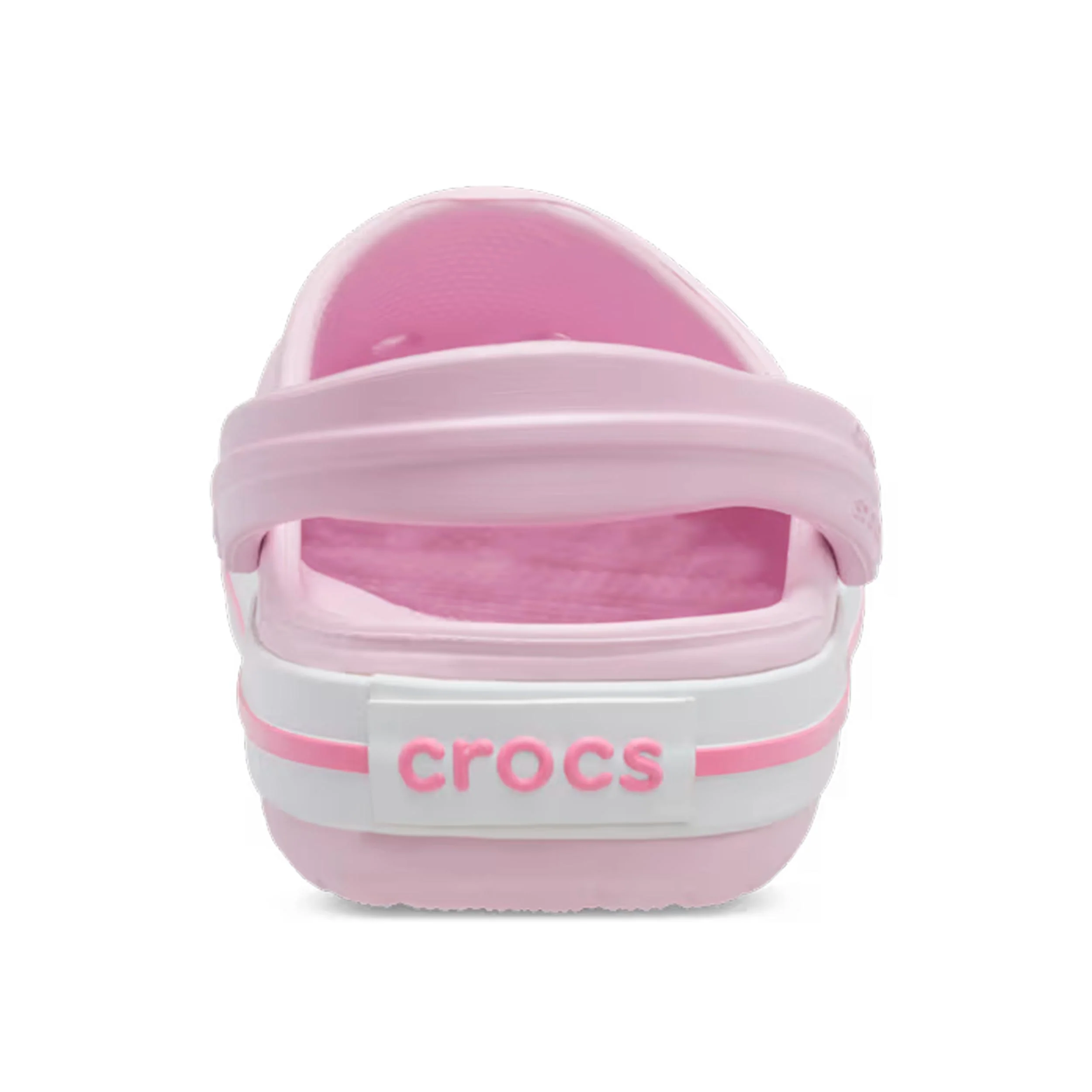 Crocband Clog Badelatschen Kinder - rosa, weiß - Image 4