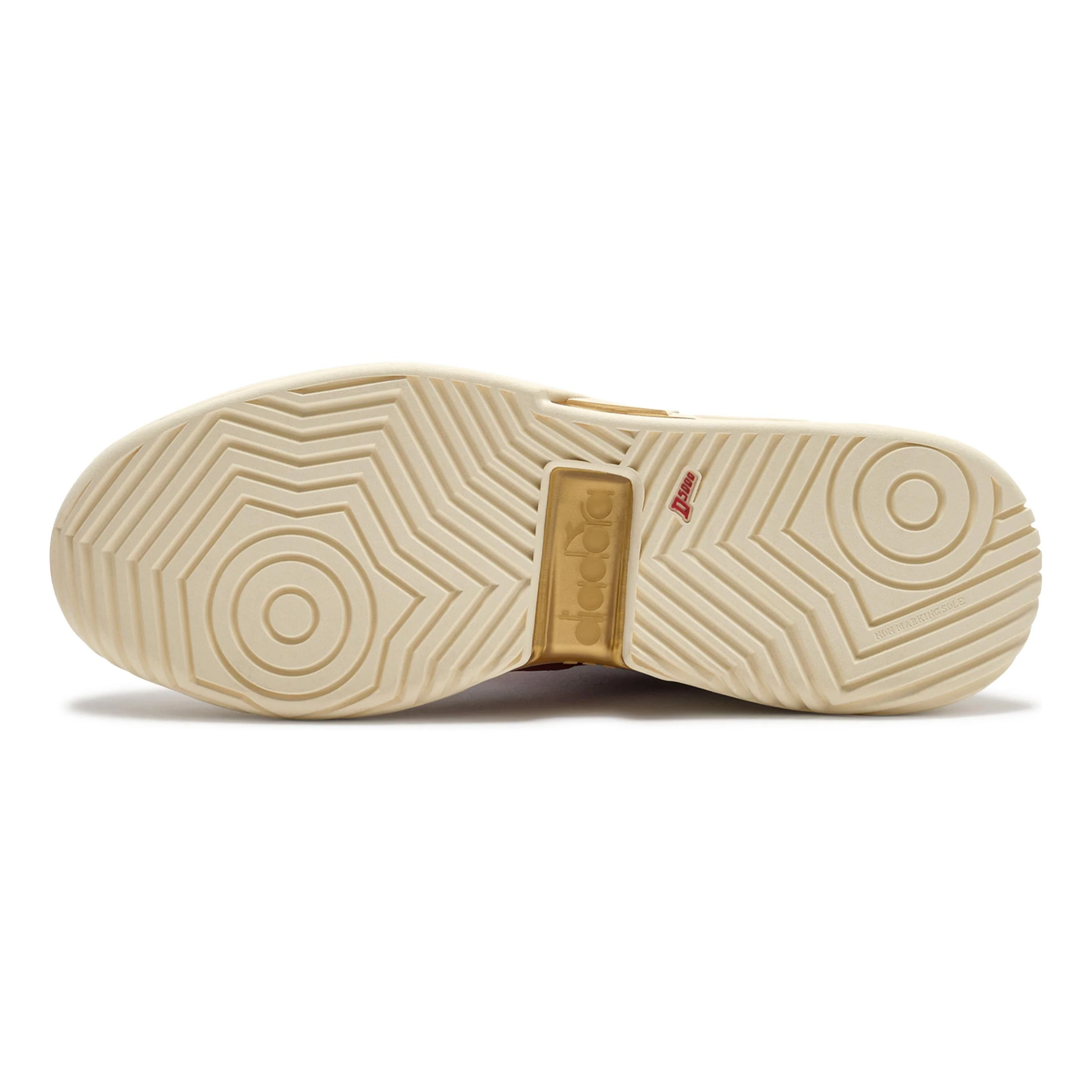 B. Elite Star made in Italy Allcourtschuh Herren-weiß, dunkelrot - Image 3