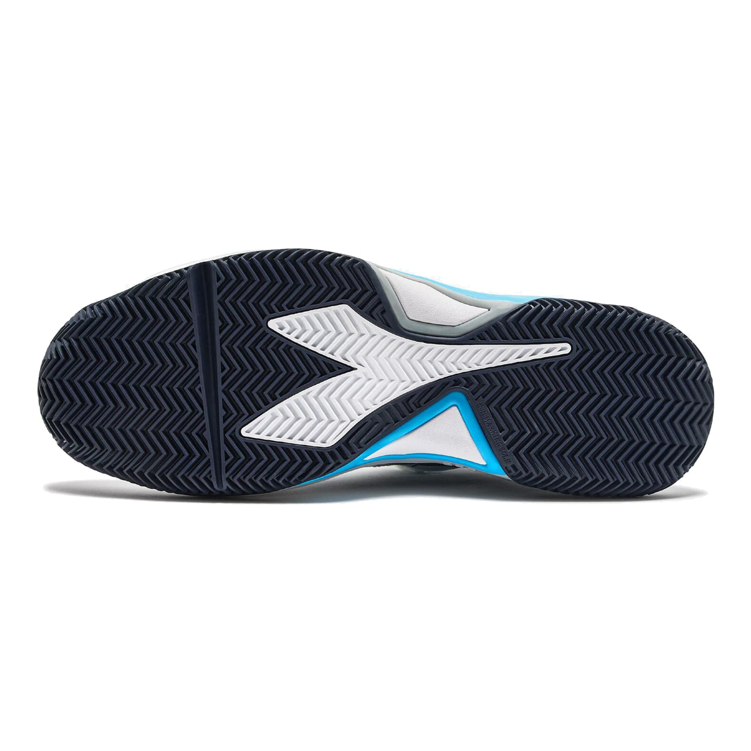 B.Icon 3 Sandplatzschuh Herren-weiß,dunkelblau - Image 3