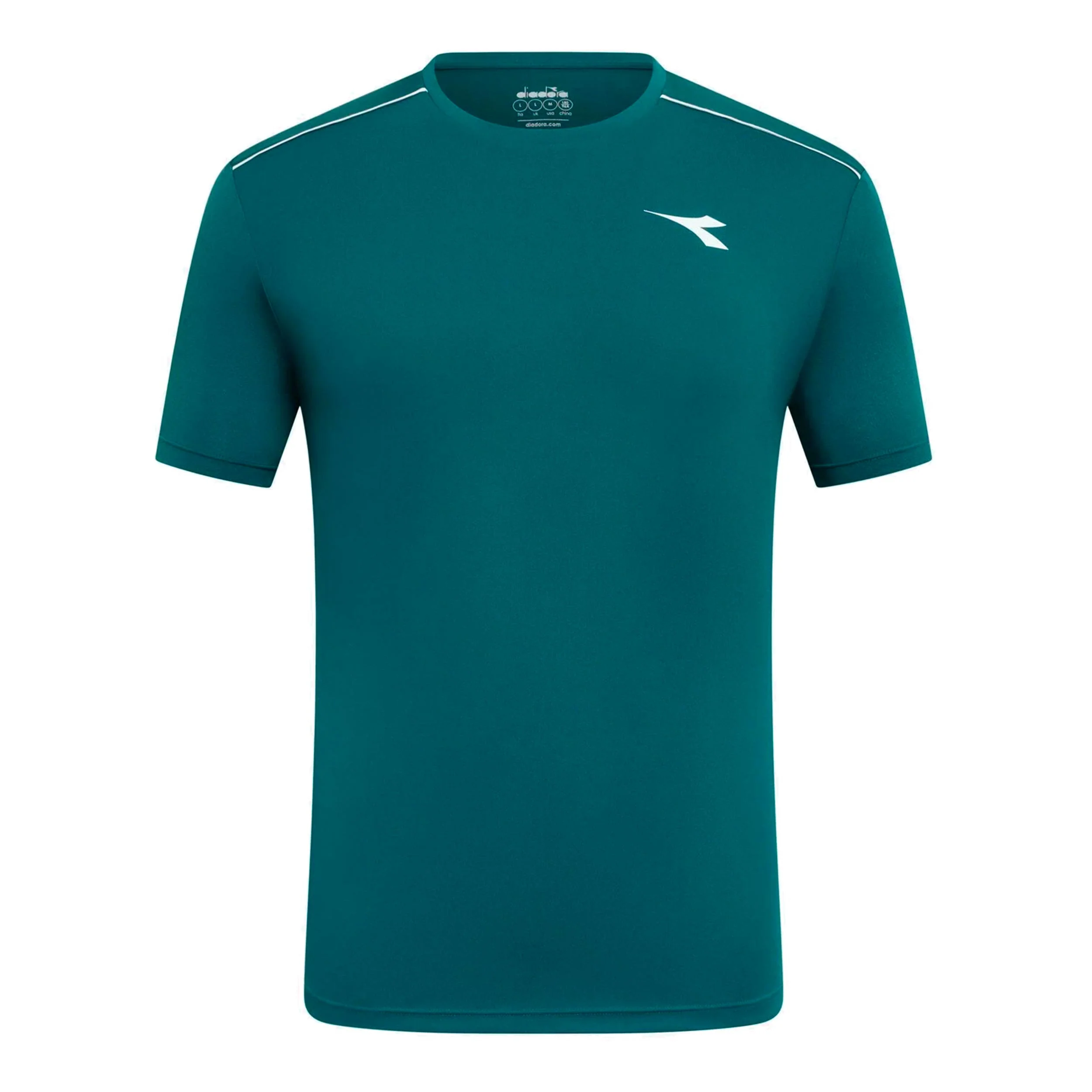 Court T-Shirt Herren-dunkelgrün