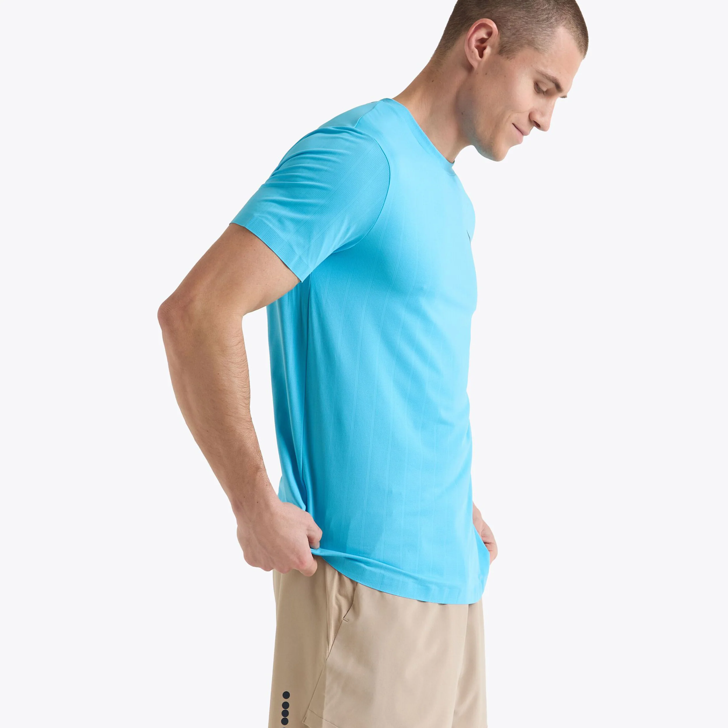 Icon T-Shirt Herren-Hellblau - Image 6
