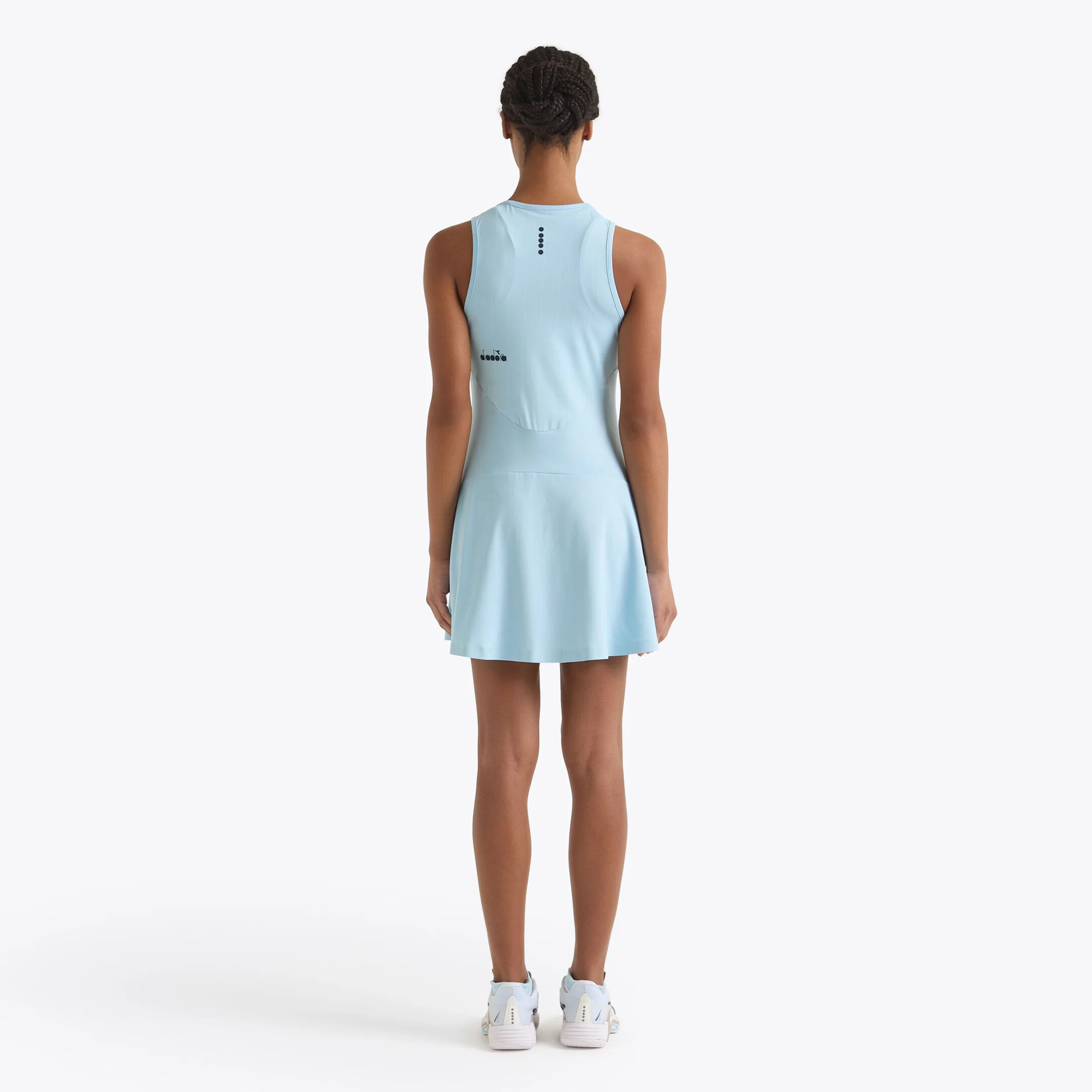 L. Icon Kleid Damen-Hellblau - Image 3