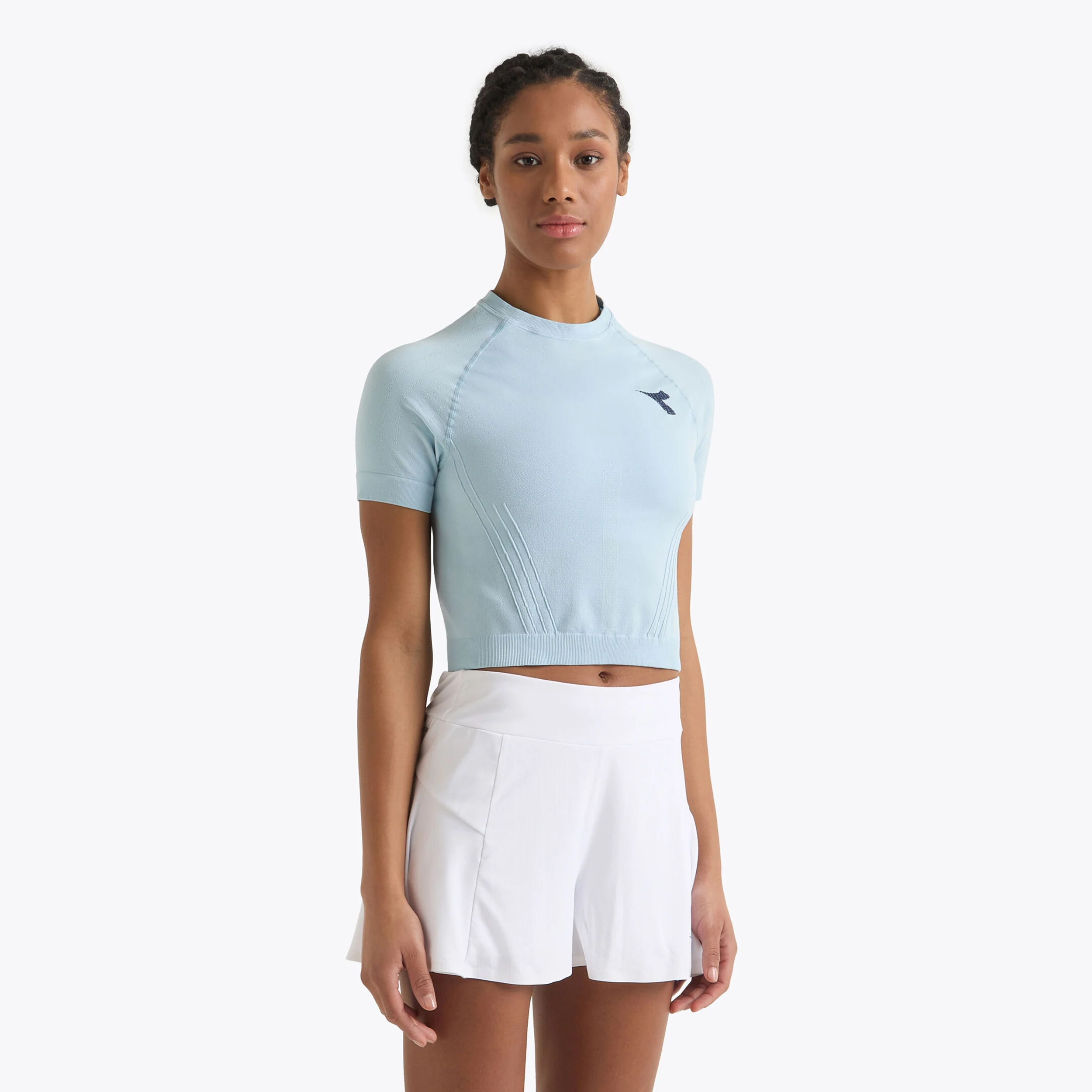 L. Icon Stratouno T-Shirt Damen-Hellblau - Image 2