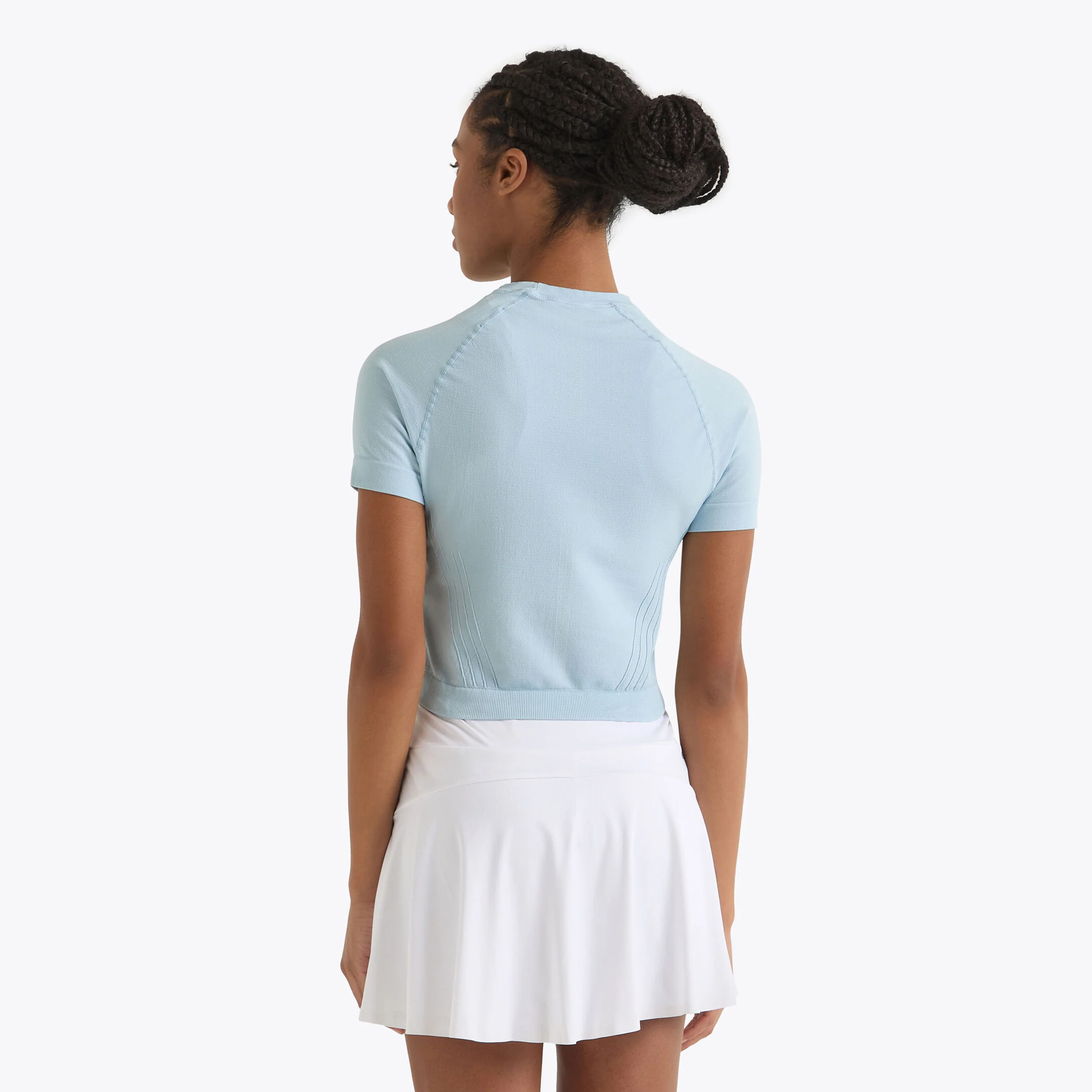 L. Icon Stratouno T-Shirt Damen-Hellblau - Image 3