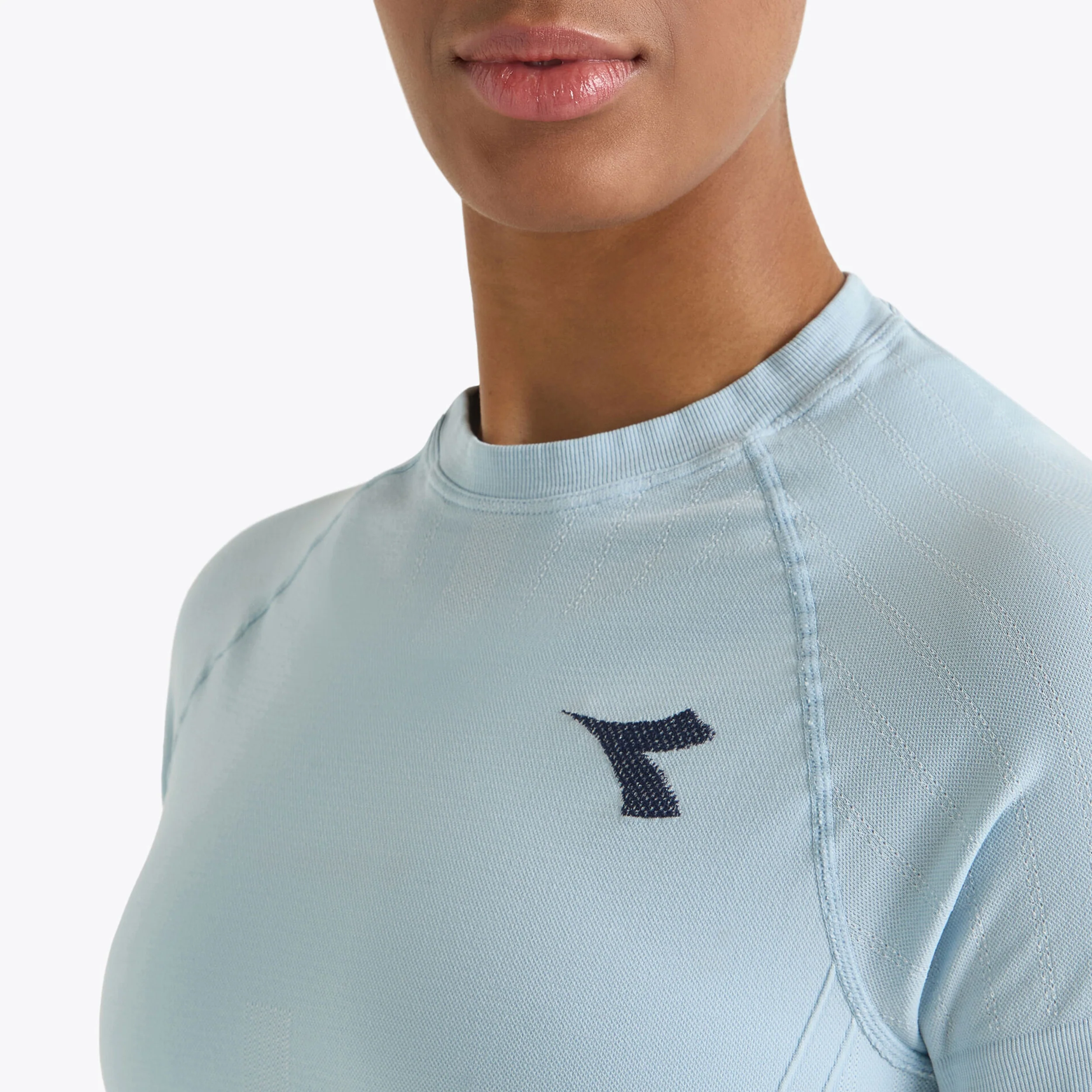 L. Icon Stratouno T-Shirt Damen-Hellblau - Image 4