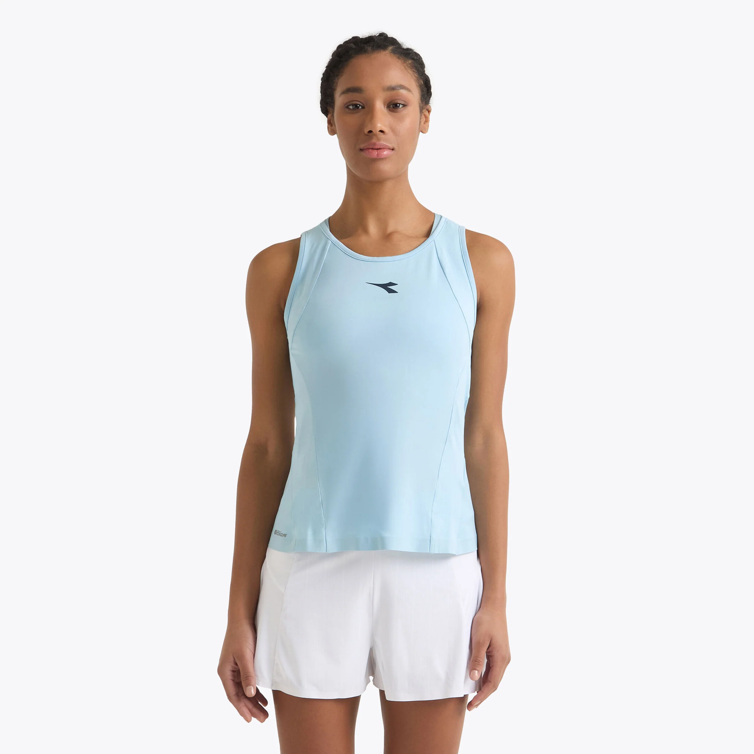 L. Icon Tank-Top Damen-Hellblau - Image 2