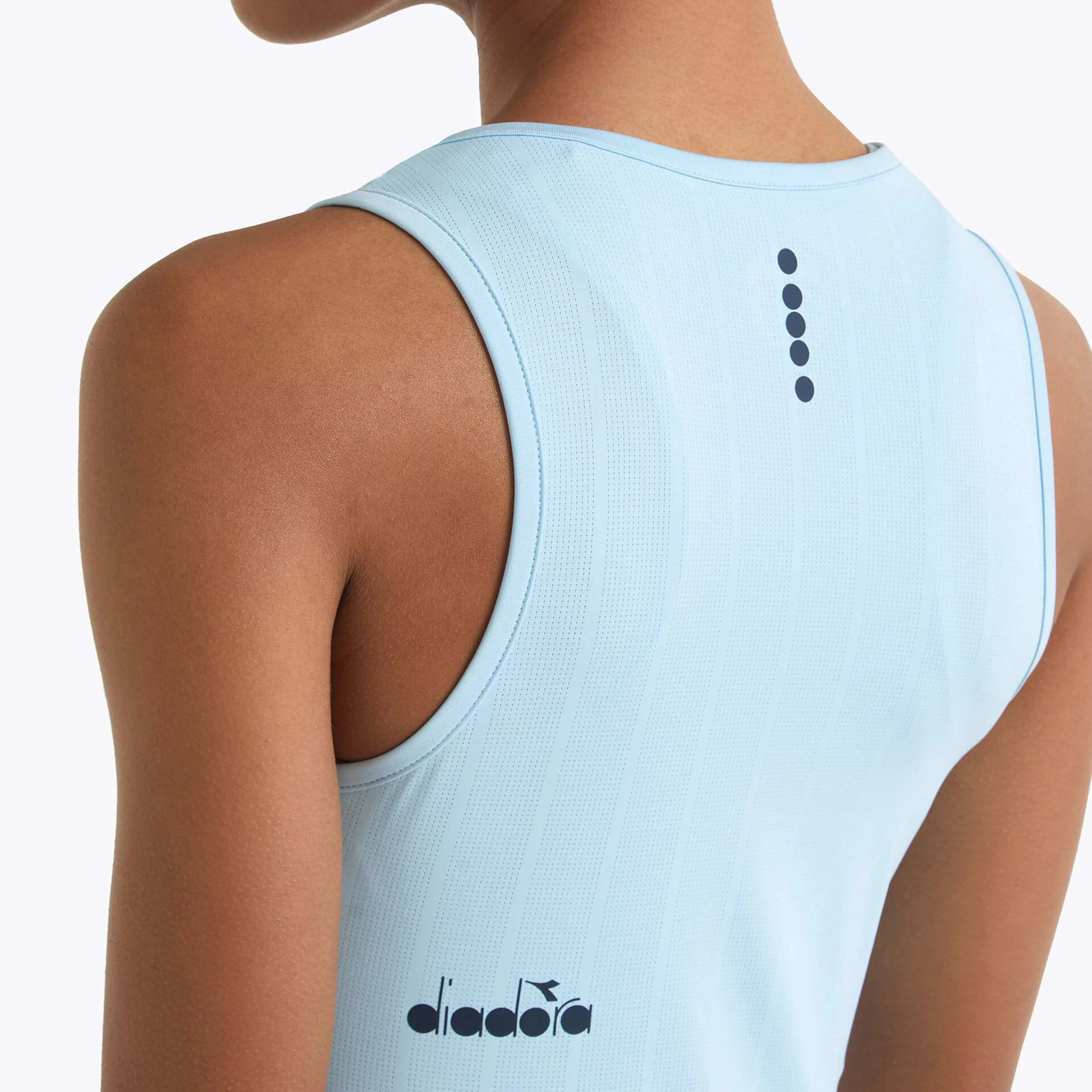 L. Icon Tank-Top Damen-Hellblau - Image 5