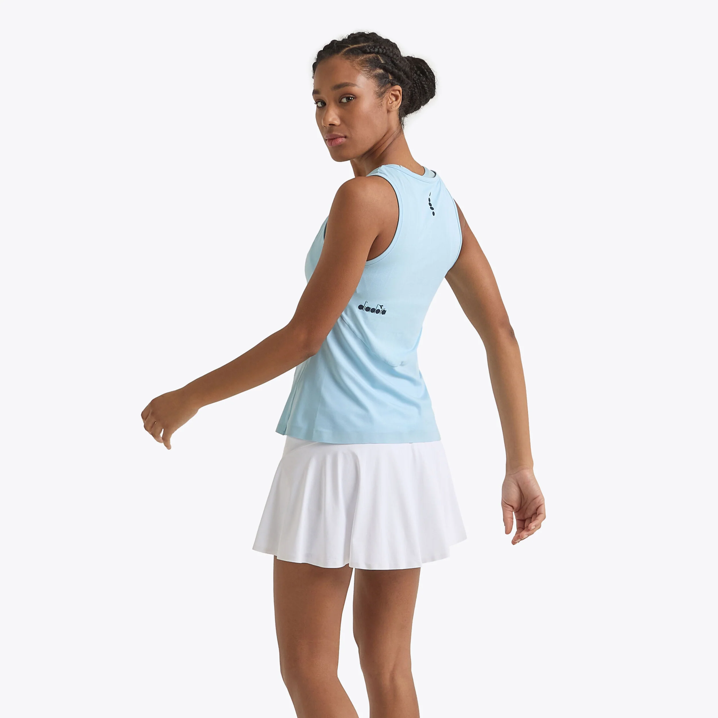 L. Icon Tank-Top Damen-Hellblau - Image 6