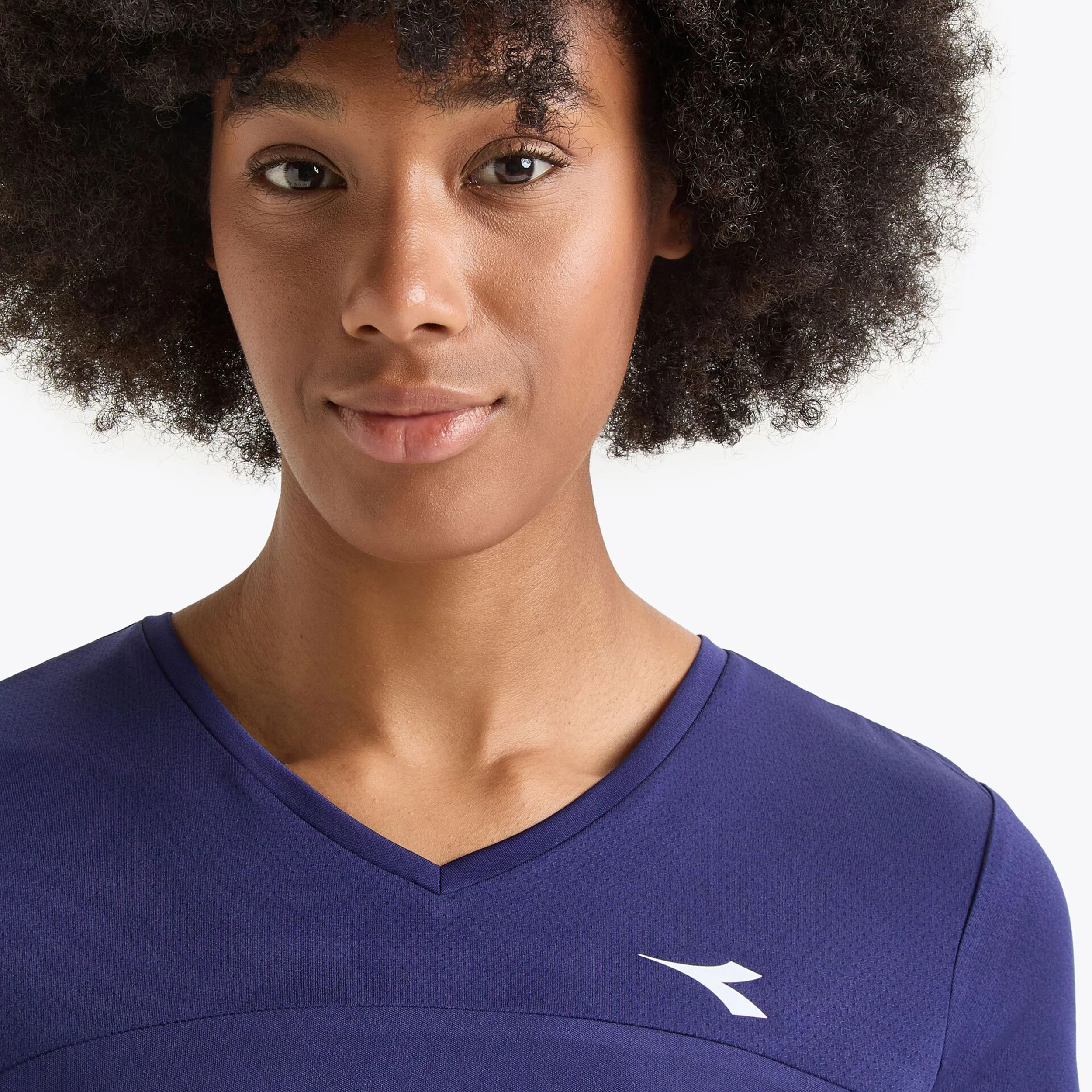 L. Short Sleeve T-Shirt Damen-Blau - Image 6