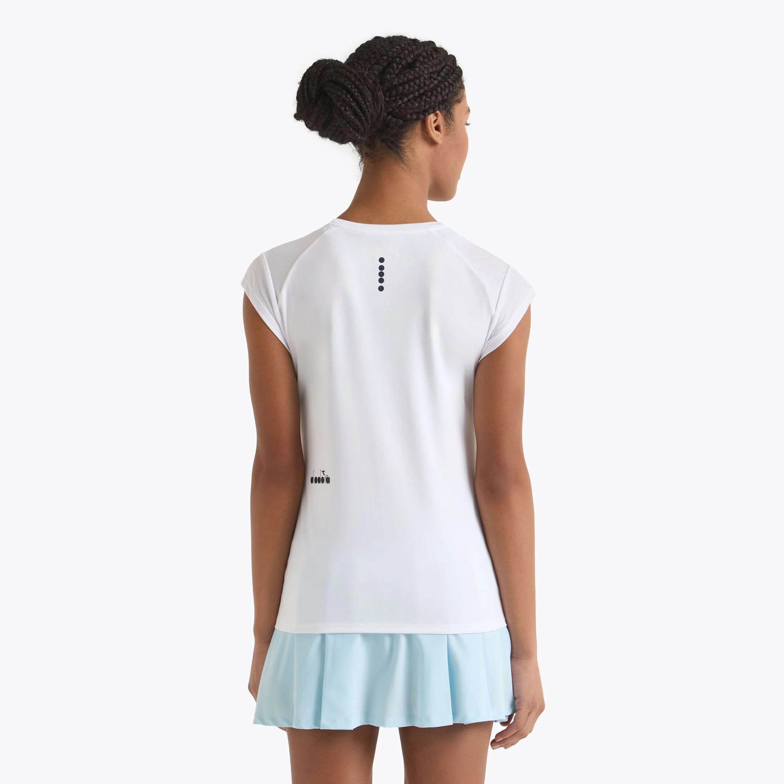 L. T-Shirt Damen-Weiß - Image 3
