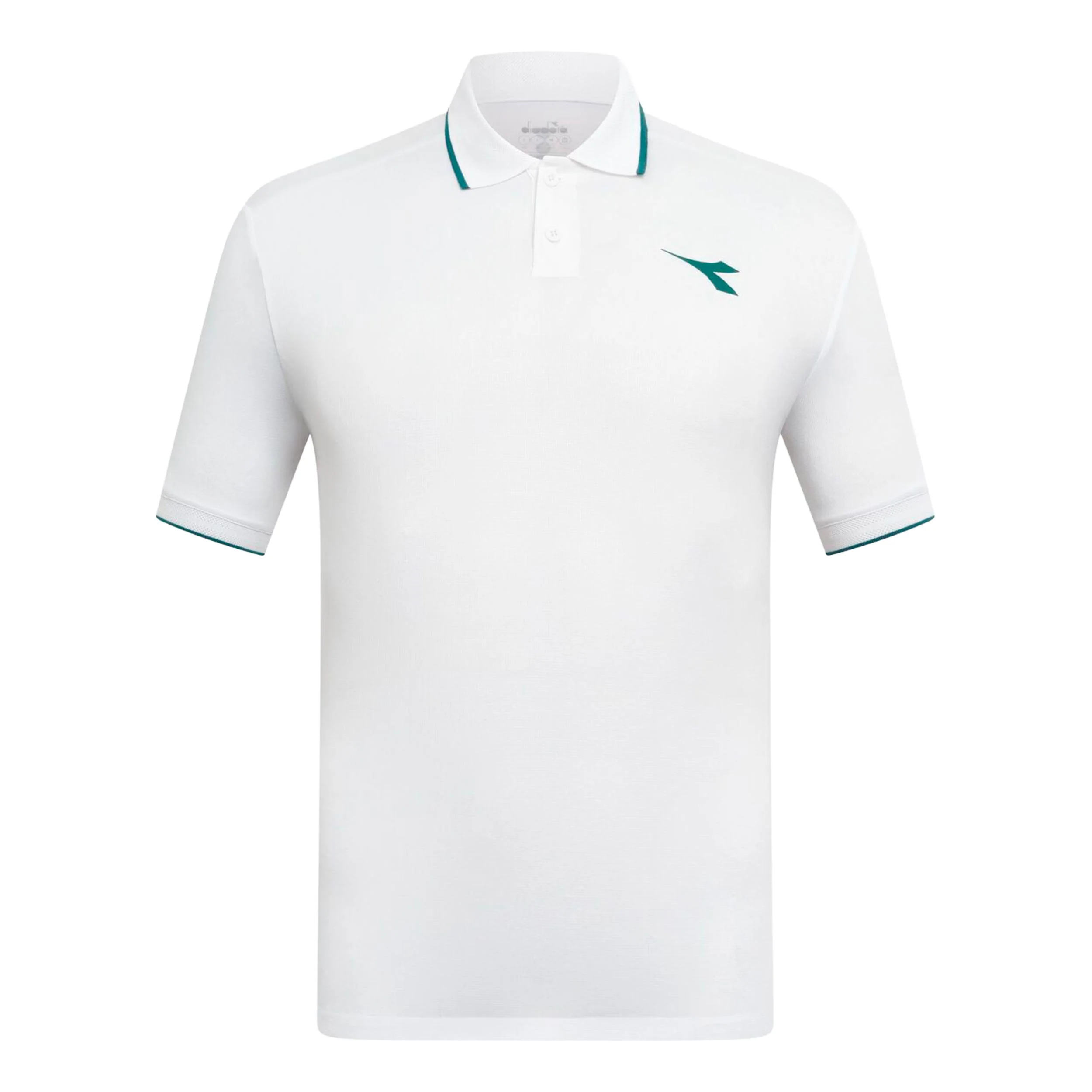 Match Polo Herren-weiß