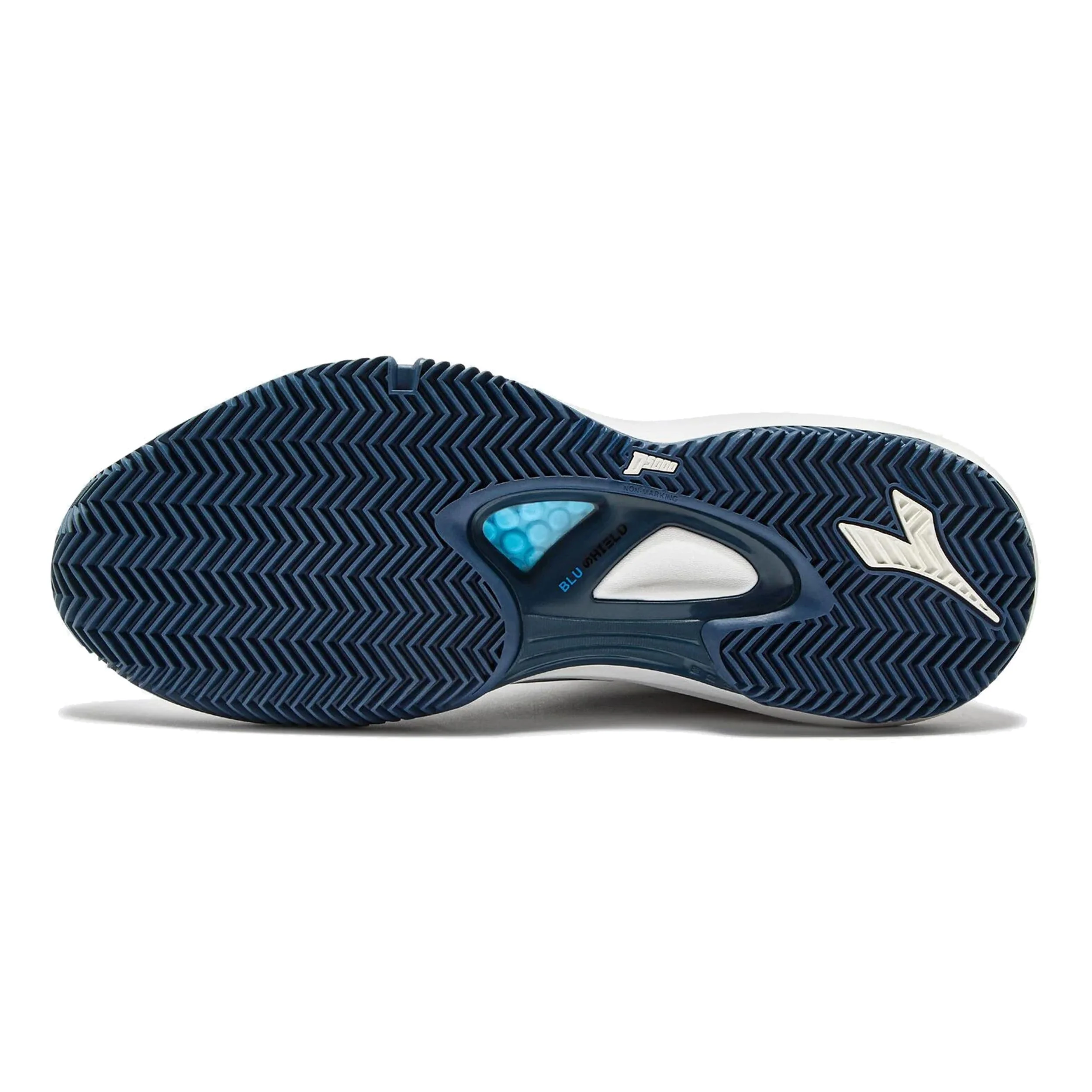 Speed Blushield Fly 4 + Sandplatzschuh Herren-weiß - Image 3