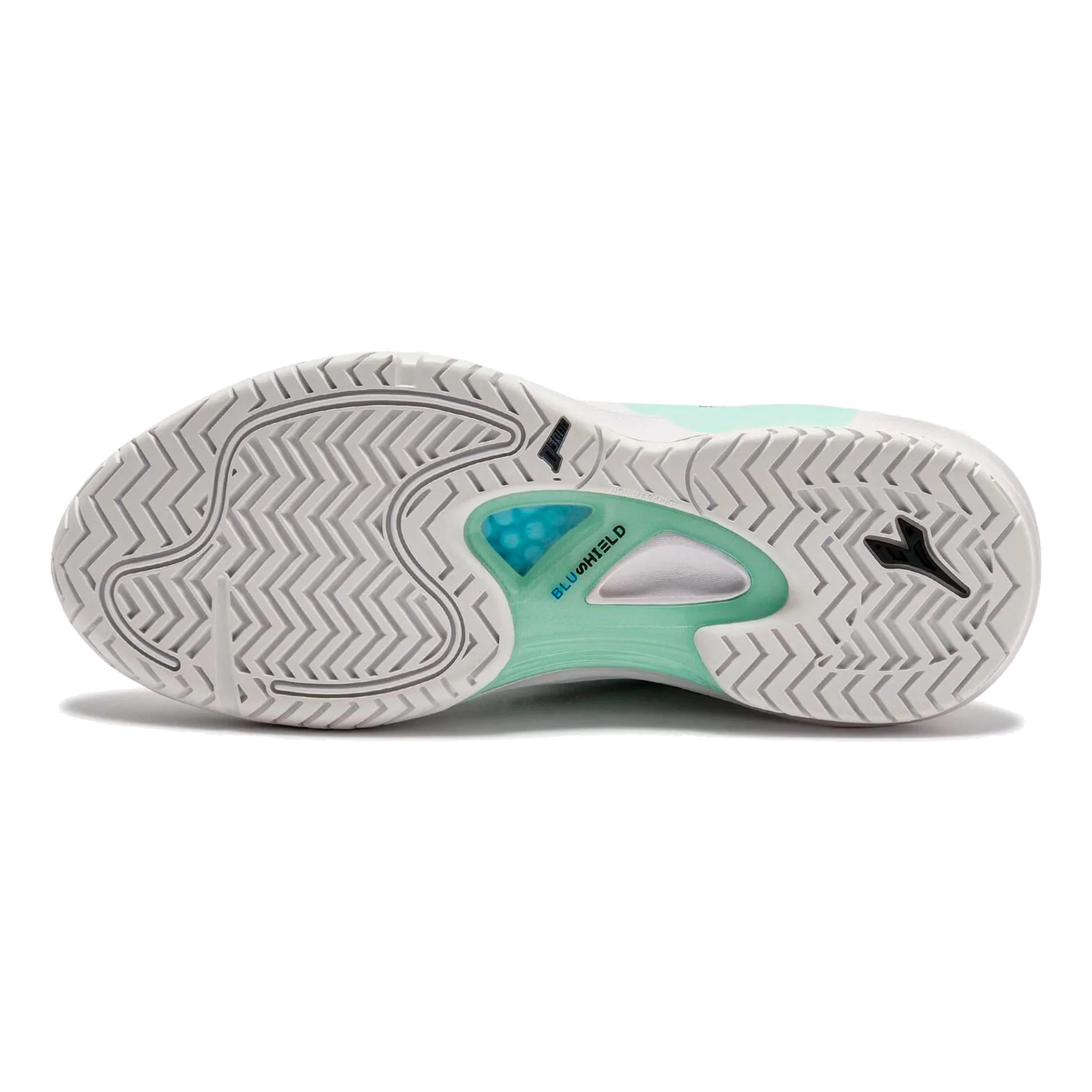 Speed Blushield Fly 5 Allcourtschuh Damen-türkis, schwarz - Image 3