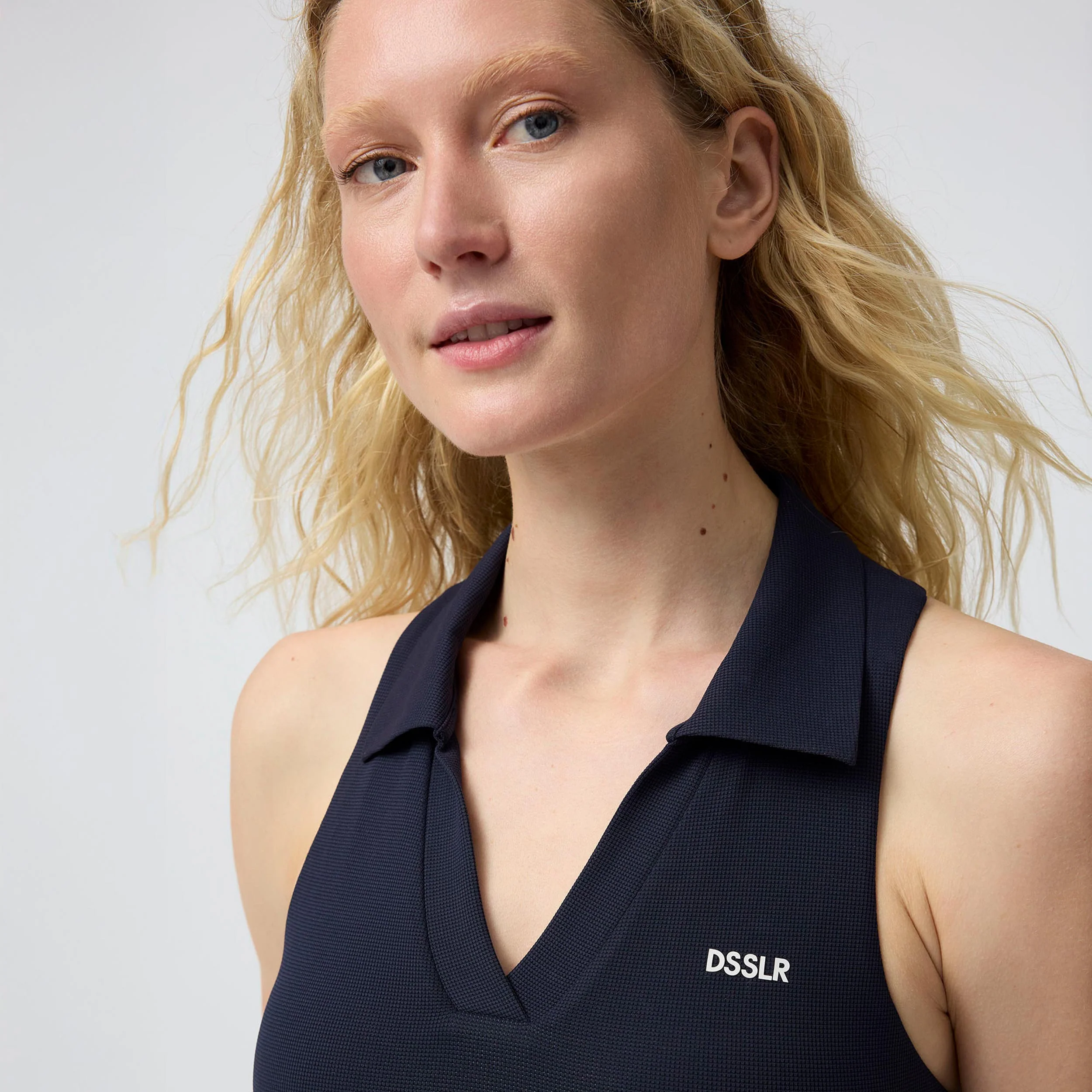Match Tank-Top Damen-Dunkelblau - Image 6
