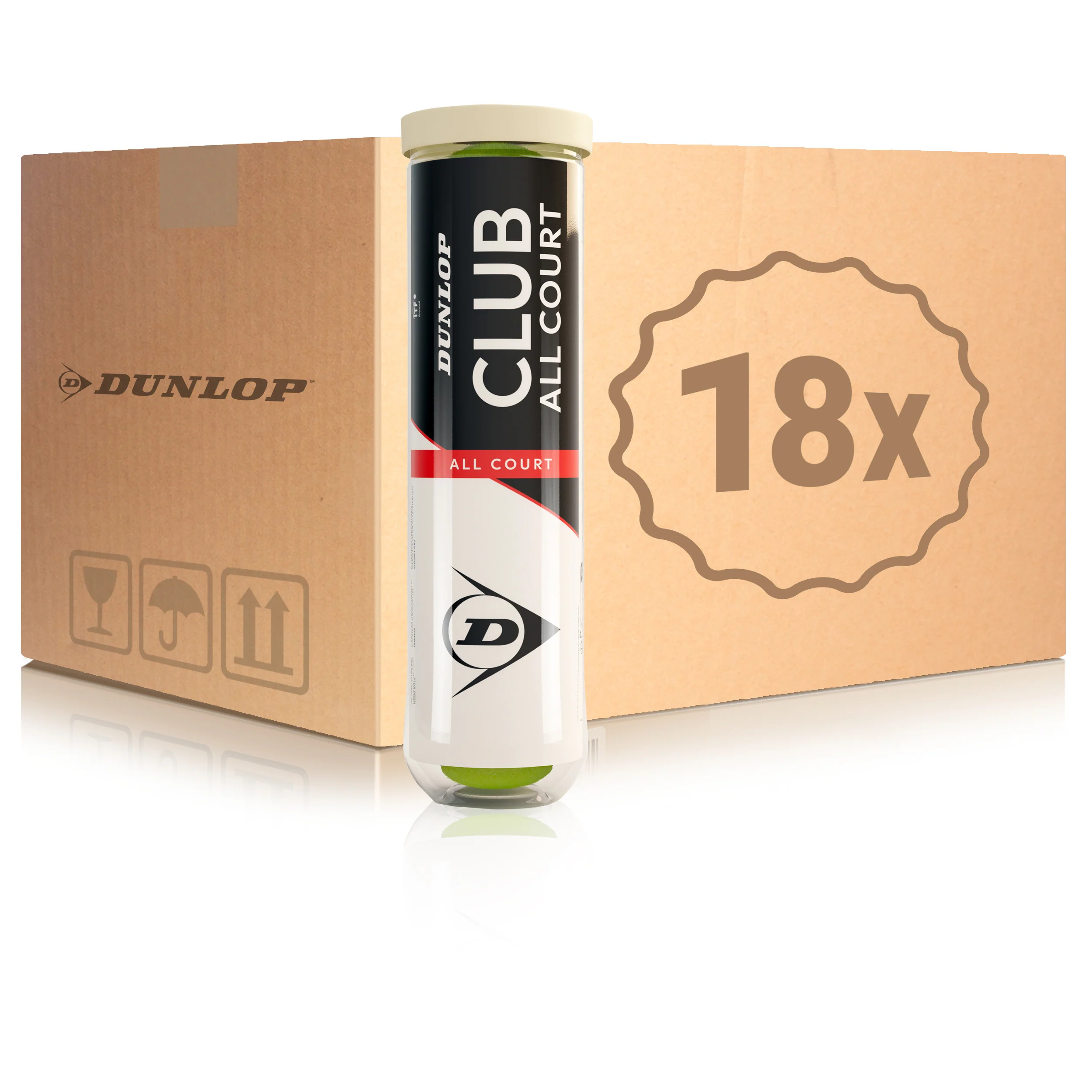 18x 4er Dose Club All Court