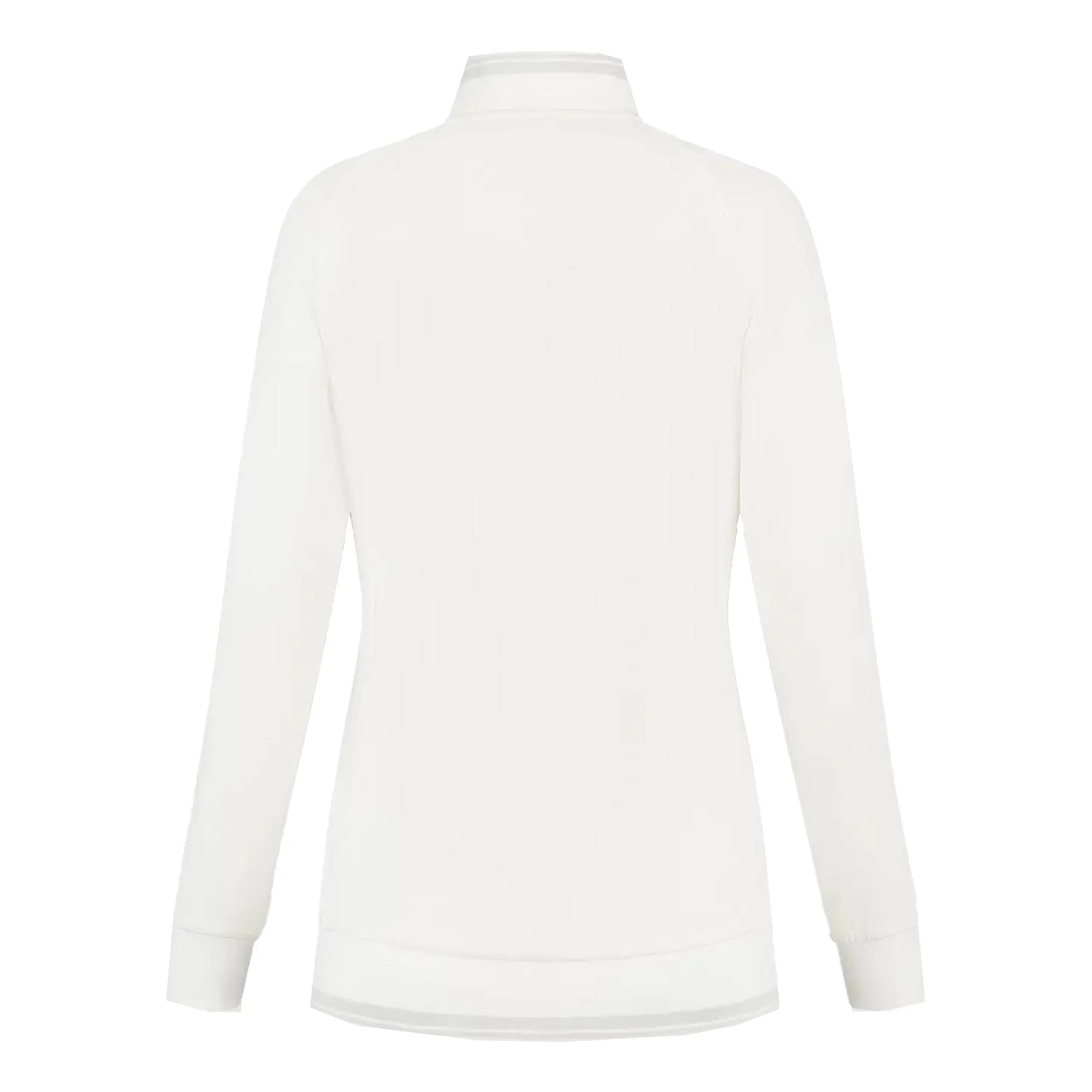 Club Knitted Trainingsjacke Damen-Weiß - Image 2