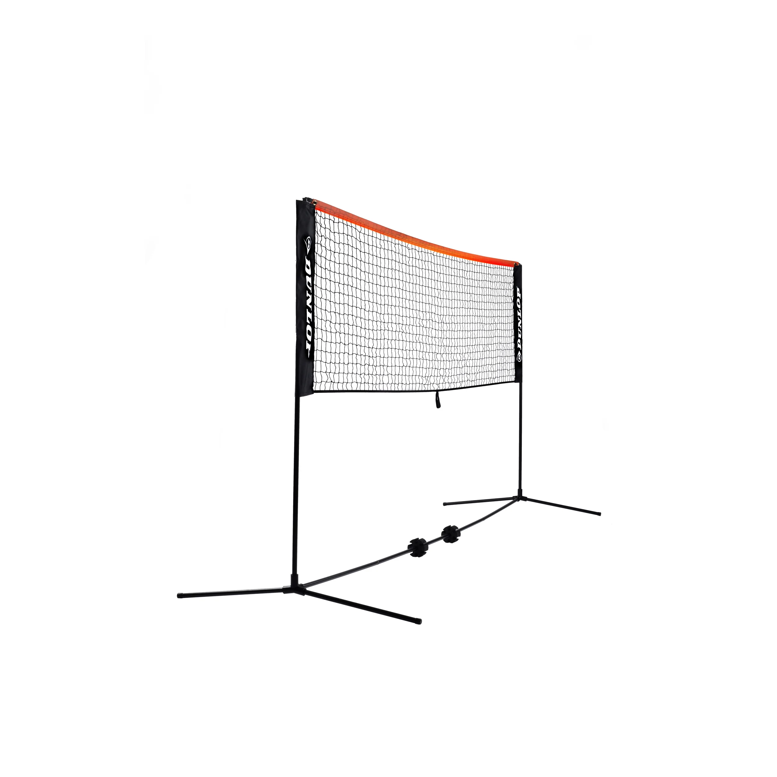 Tennisnetz 3m Mit Gestänge-Rot,Schwarz - Image 2