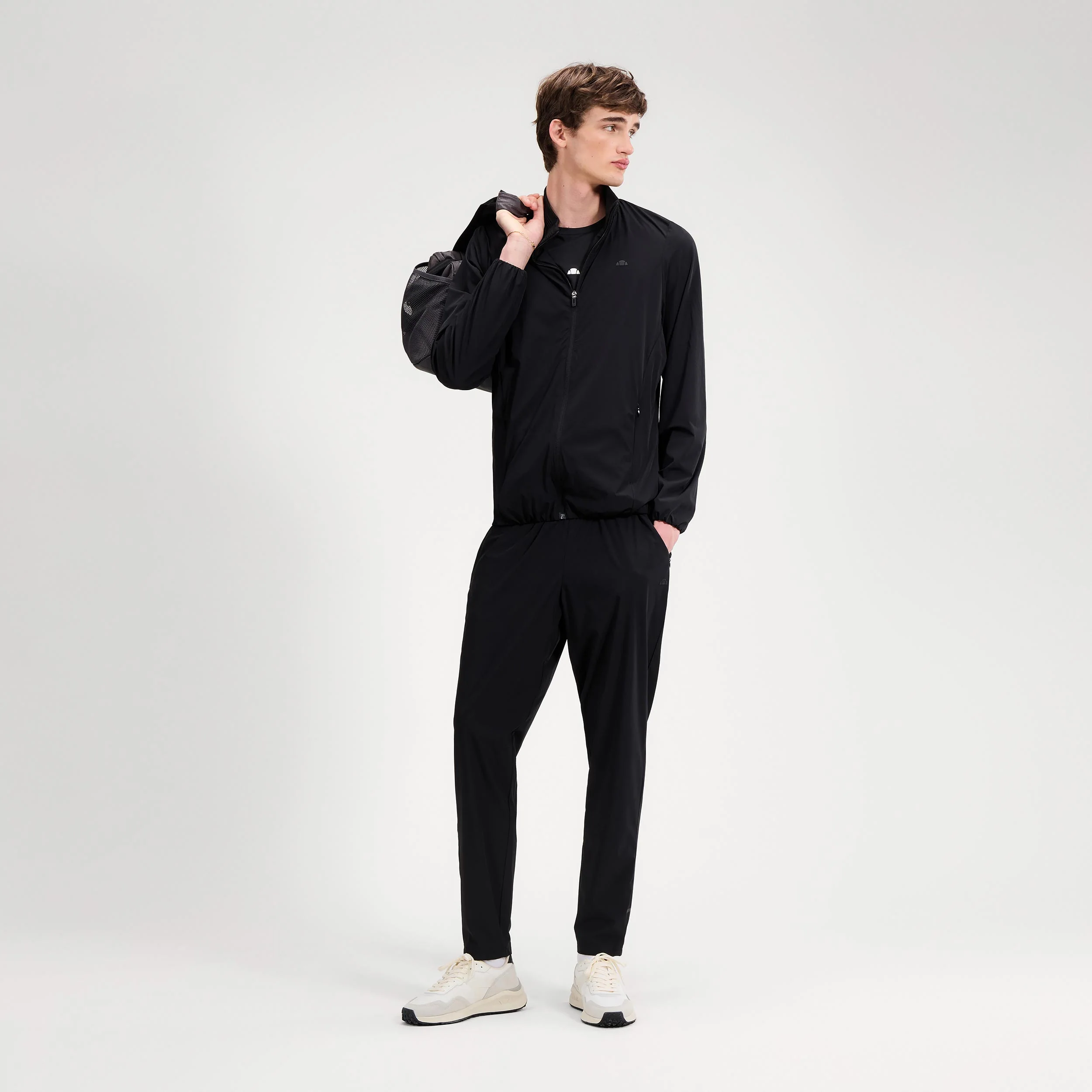 Candora Trainingsjacke Herren - schwarz - Image 4