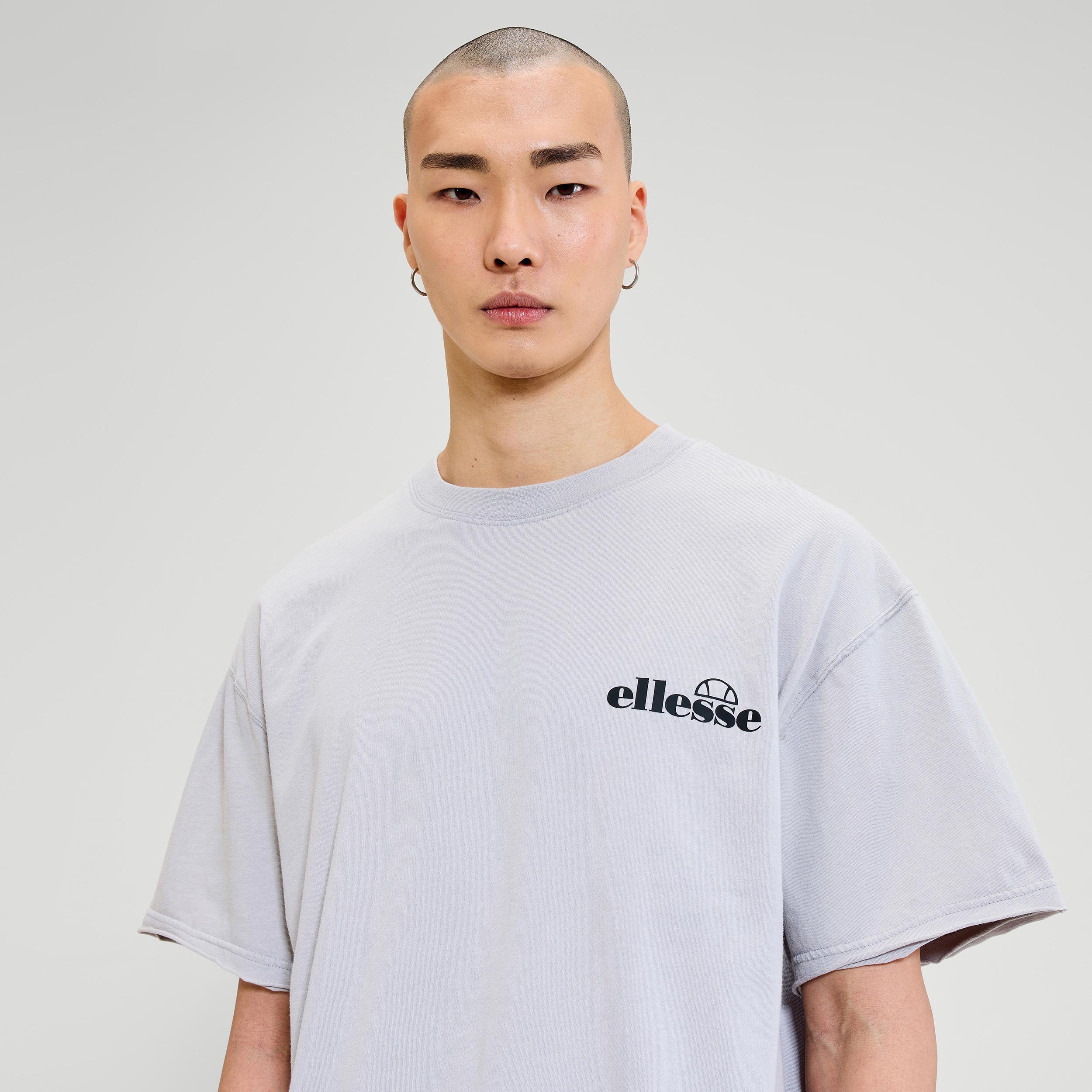 Darryl T-Shirt Herren-Grau - Image 3
