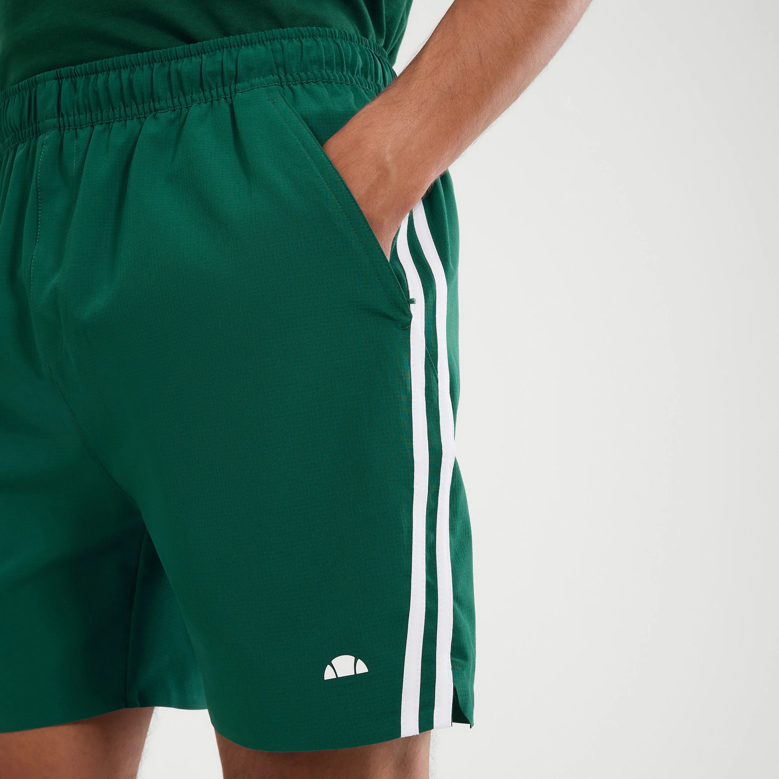 Dremonte Shorts Herren - dunkelgrün, weiß - Image 2