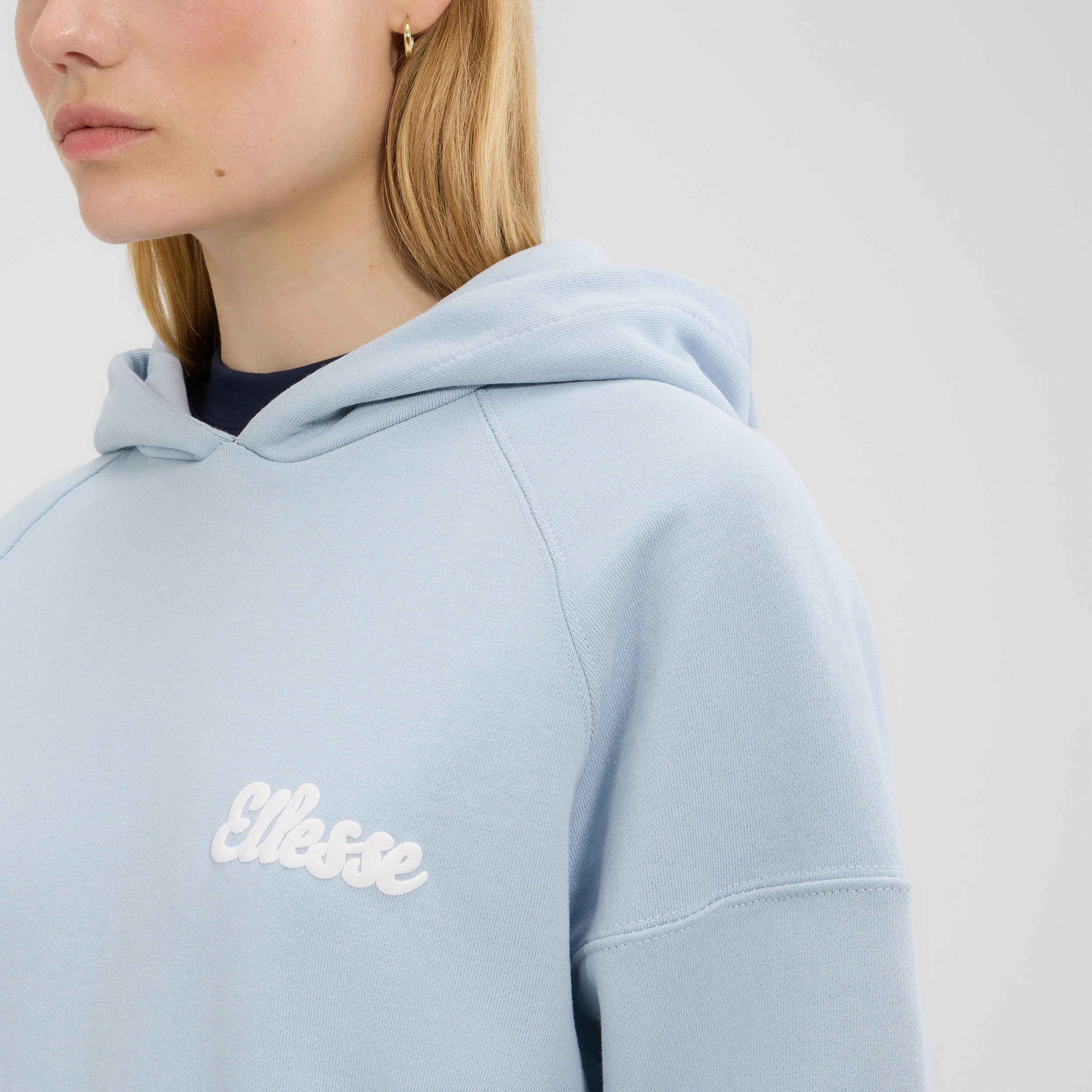 Il Tiro Hoody Damen-Hellblau,Weiß - Image 3