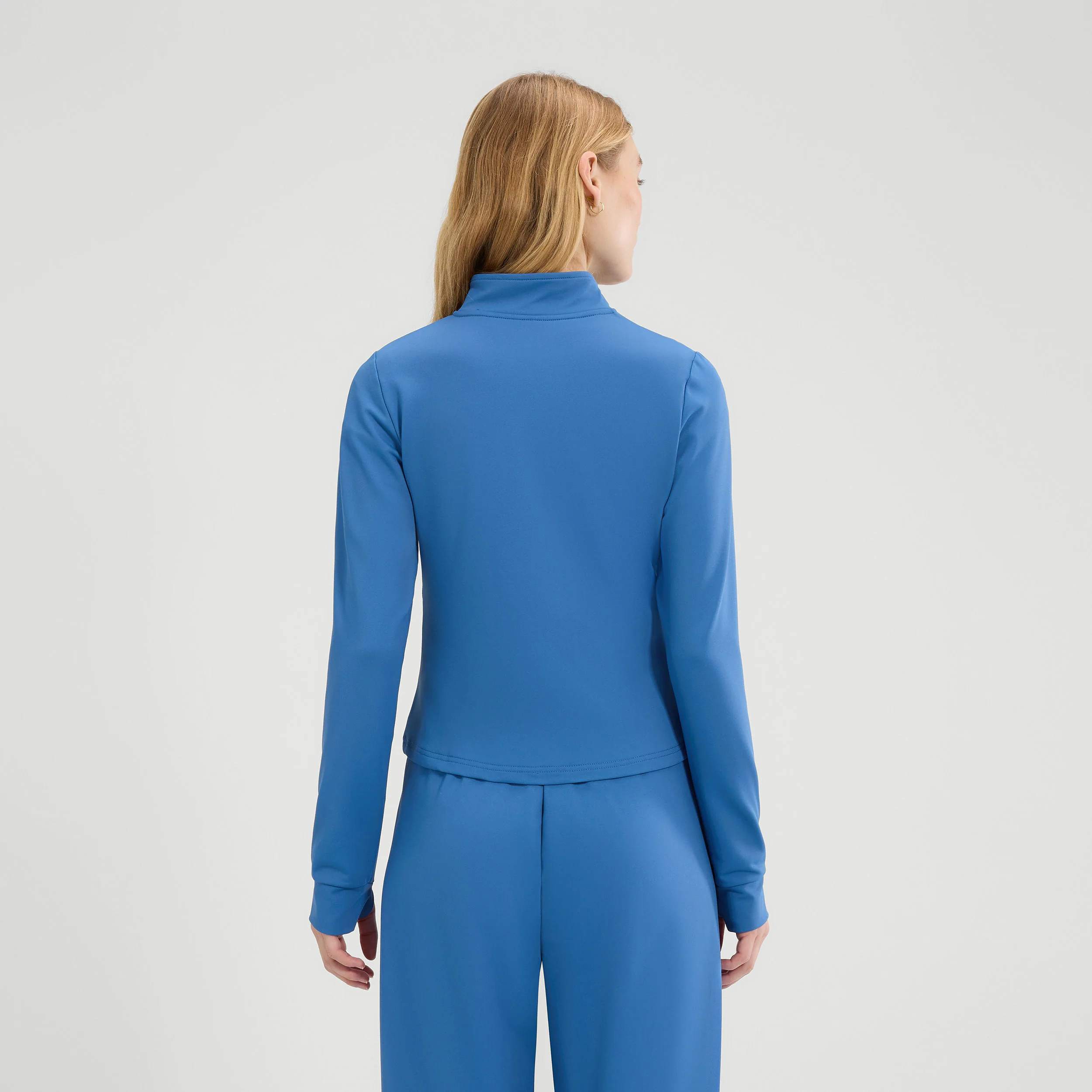 Nerone Trainingsjacke Damen-Blau - Image 2