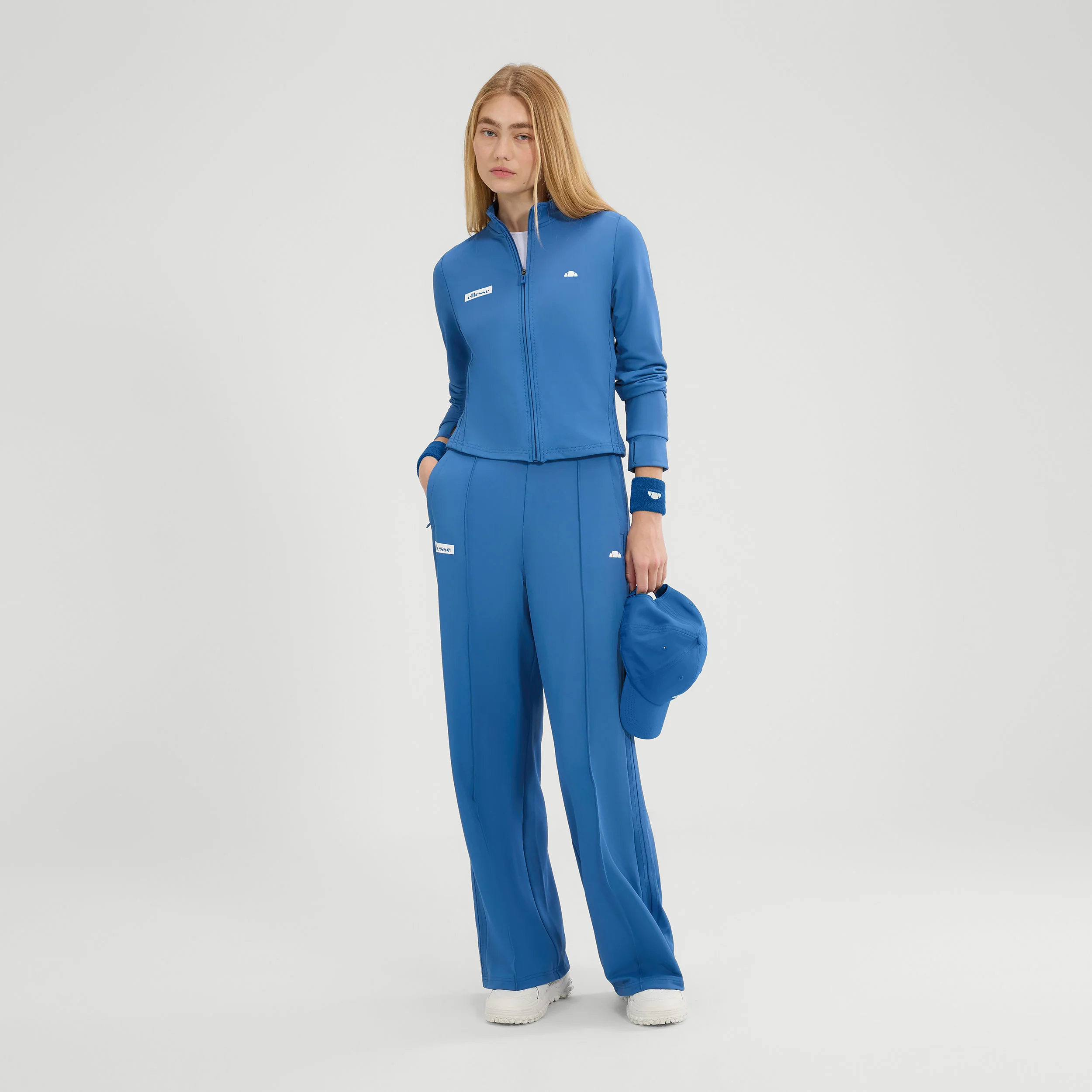 Nerone Trainingsjacke Damen-Blau - Image 4