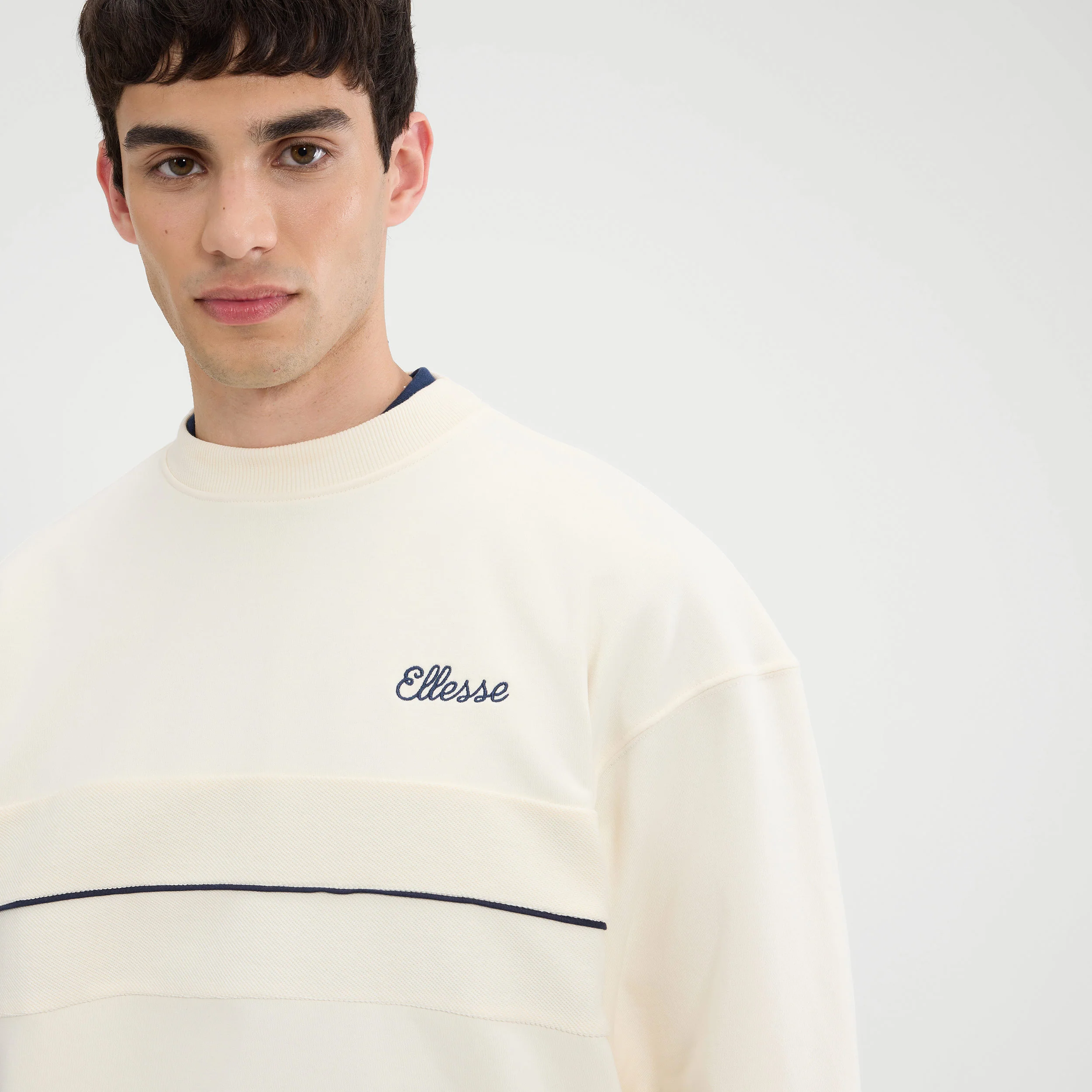 Quento Sweatshirt Herren-Creme - Image 3