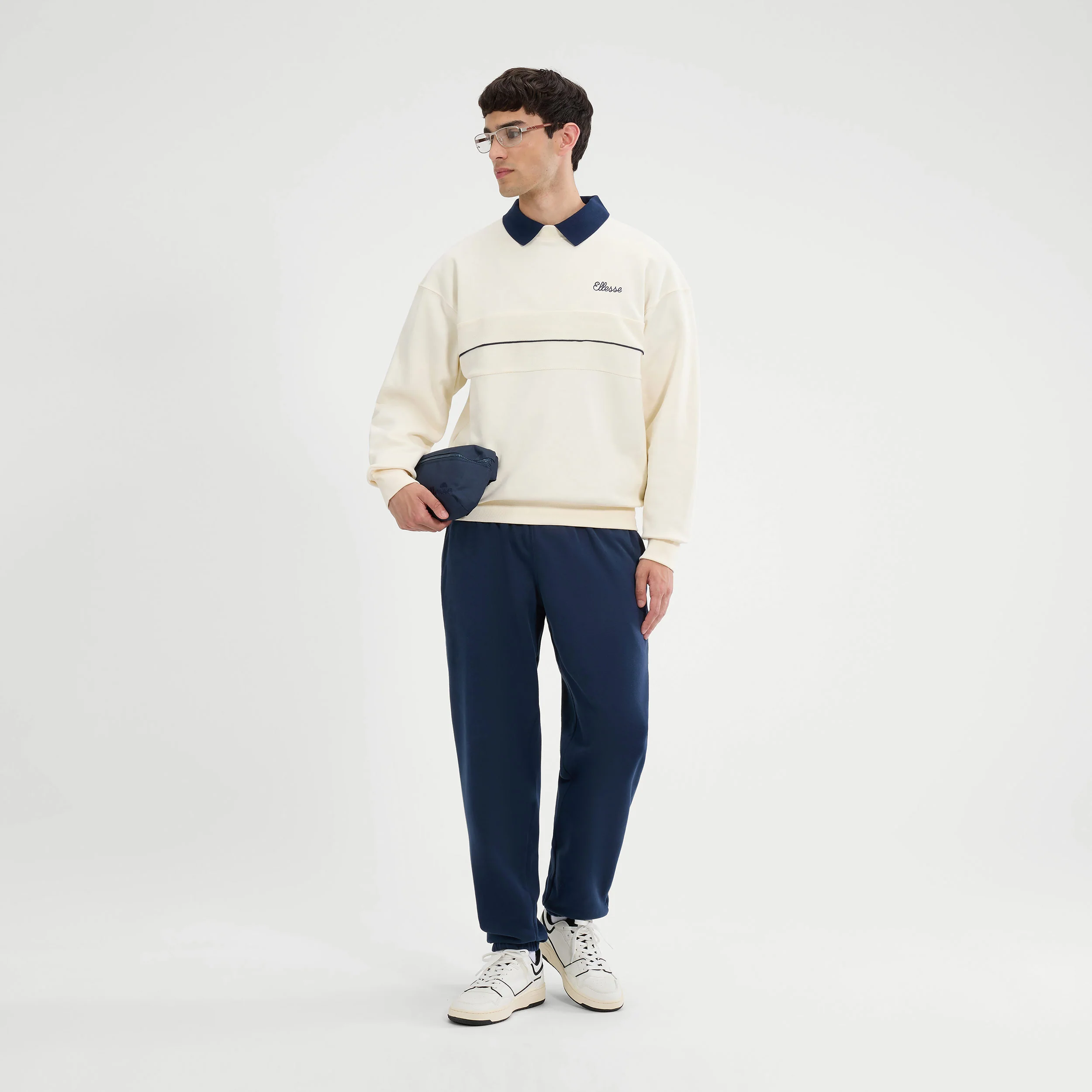 Quento Sweatshirt Herren-Creme - Image 4