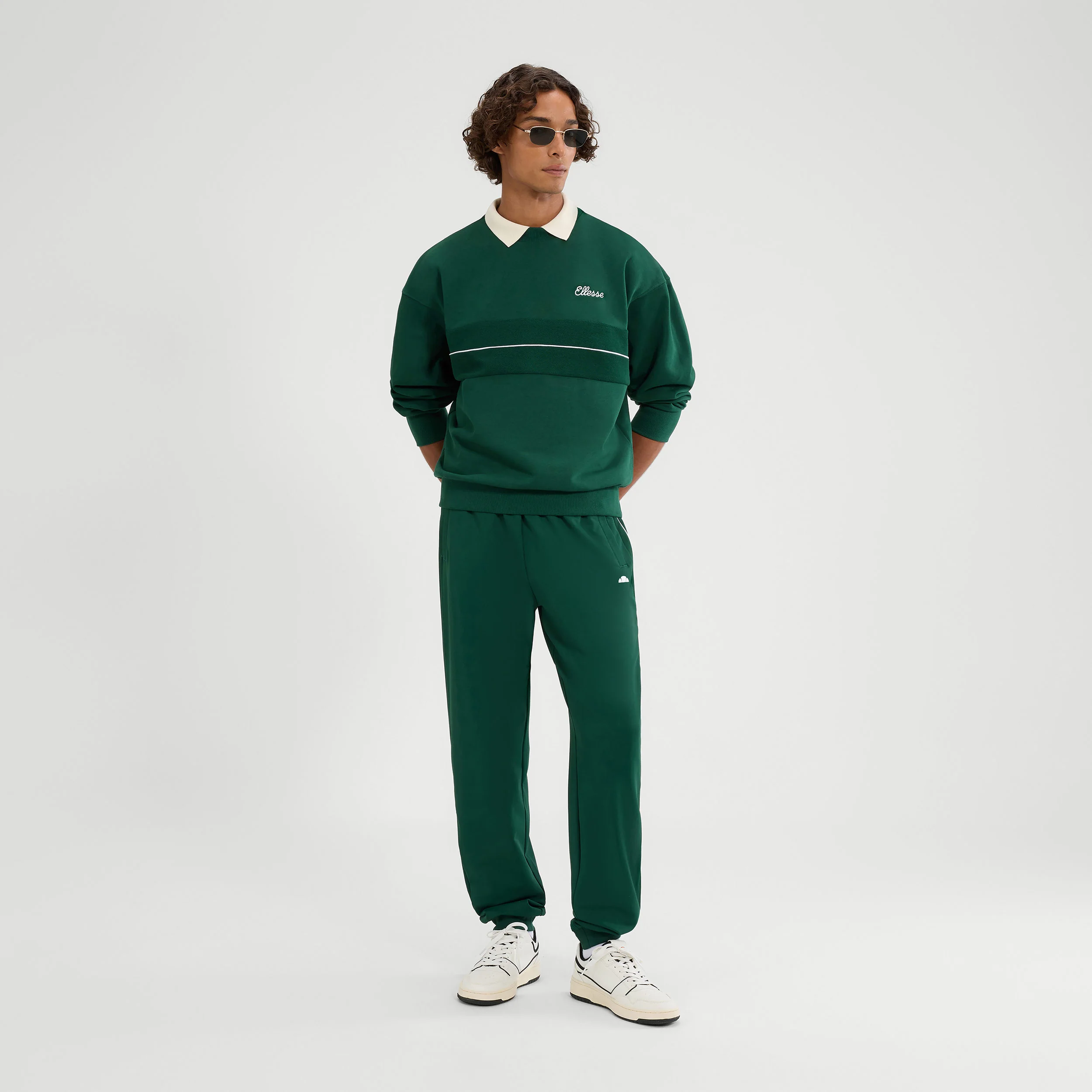Quento Sweatshirt Herren-Dunkelgrün - Image 4
