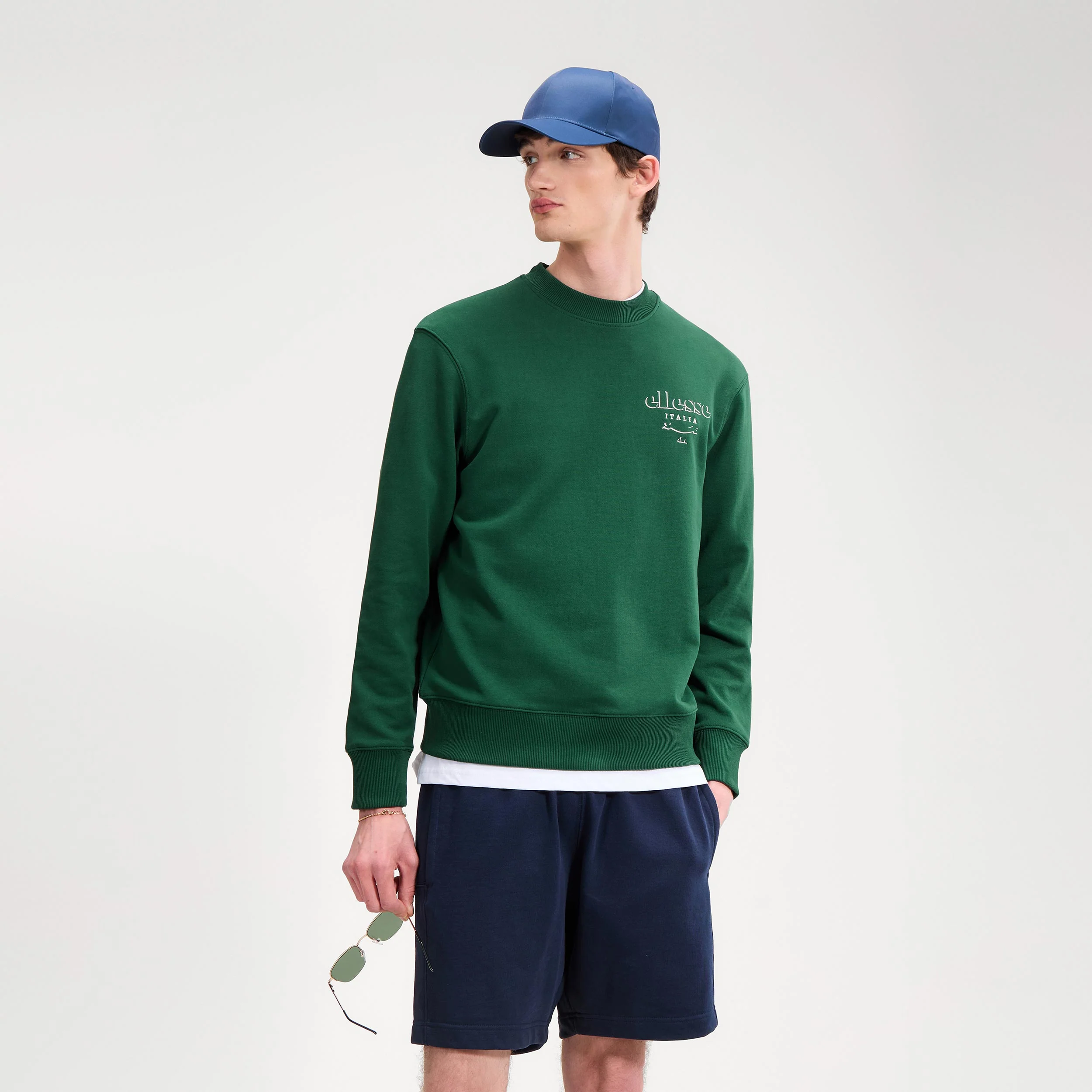 Scroll Sweatshirt Herren - dunkelgrün