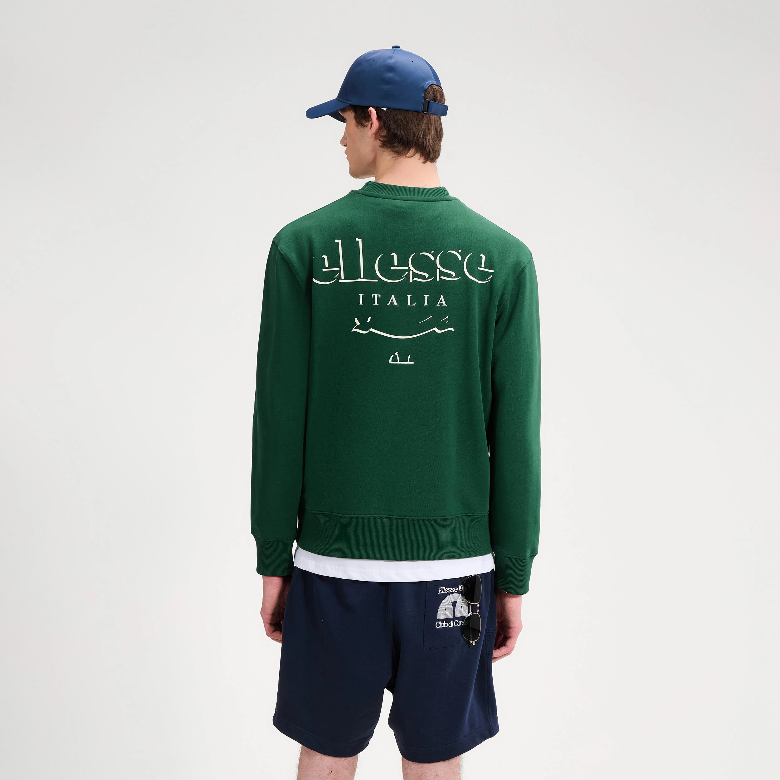 Scroll Sweatshirt Herren - dunkelgrün - Image 2