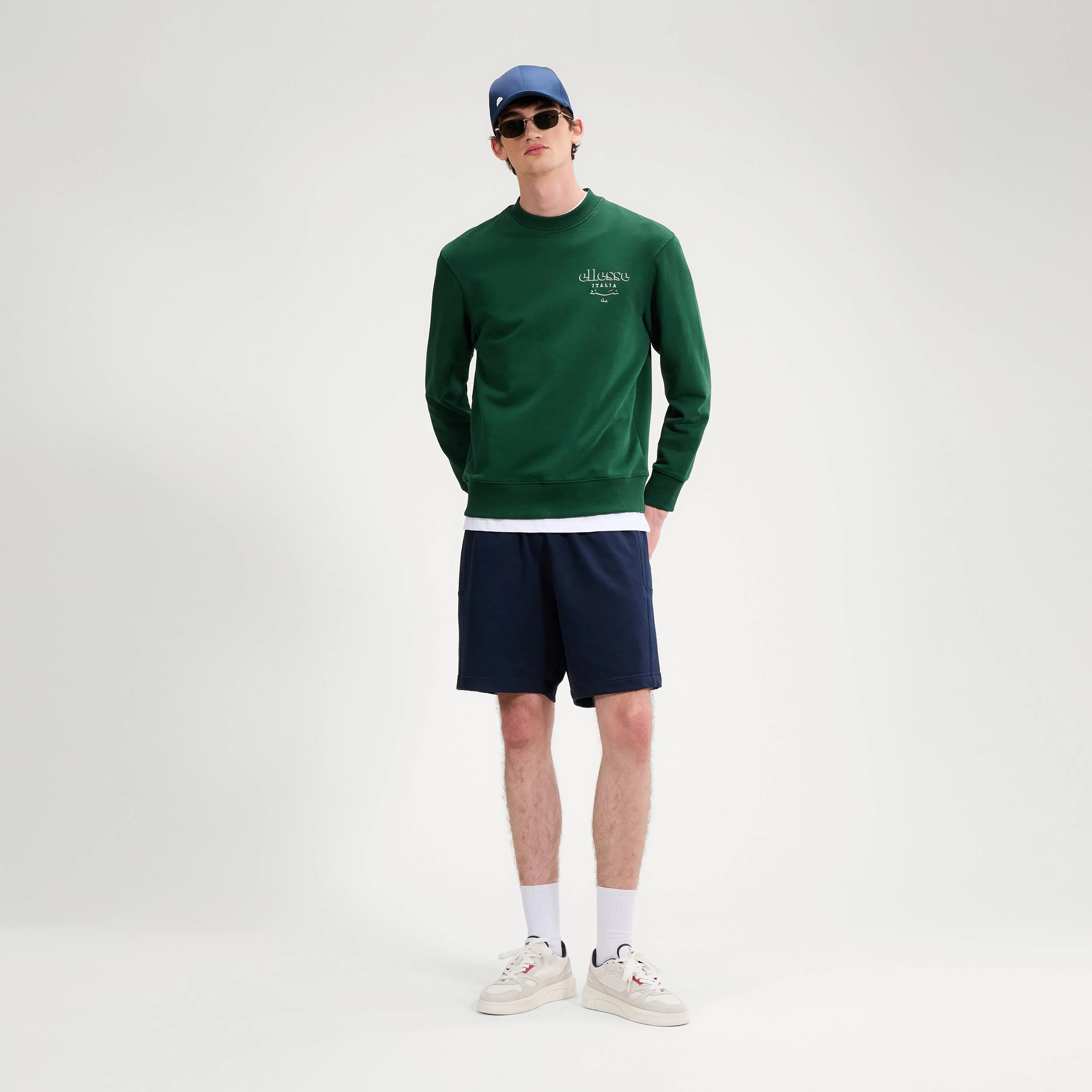 Scroll Sweatshirt Herren - dunkelgrün - Image 4