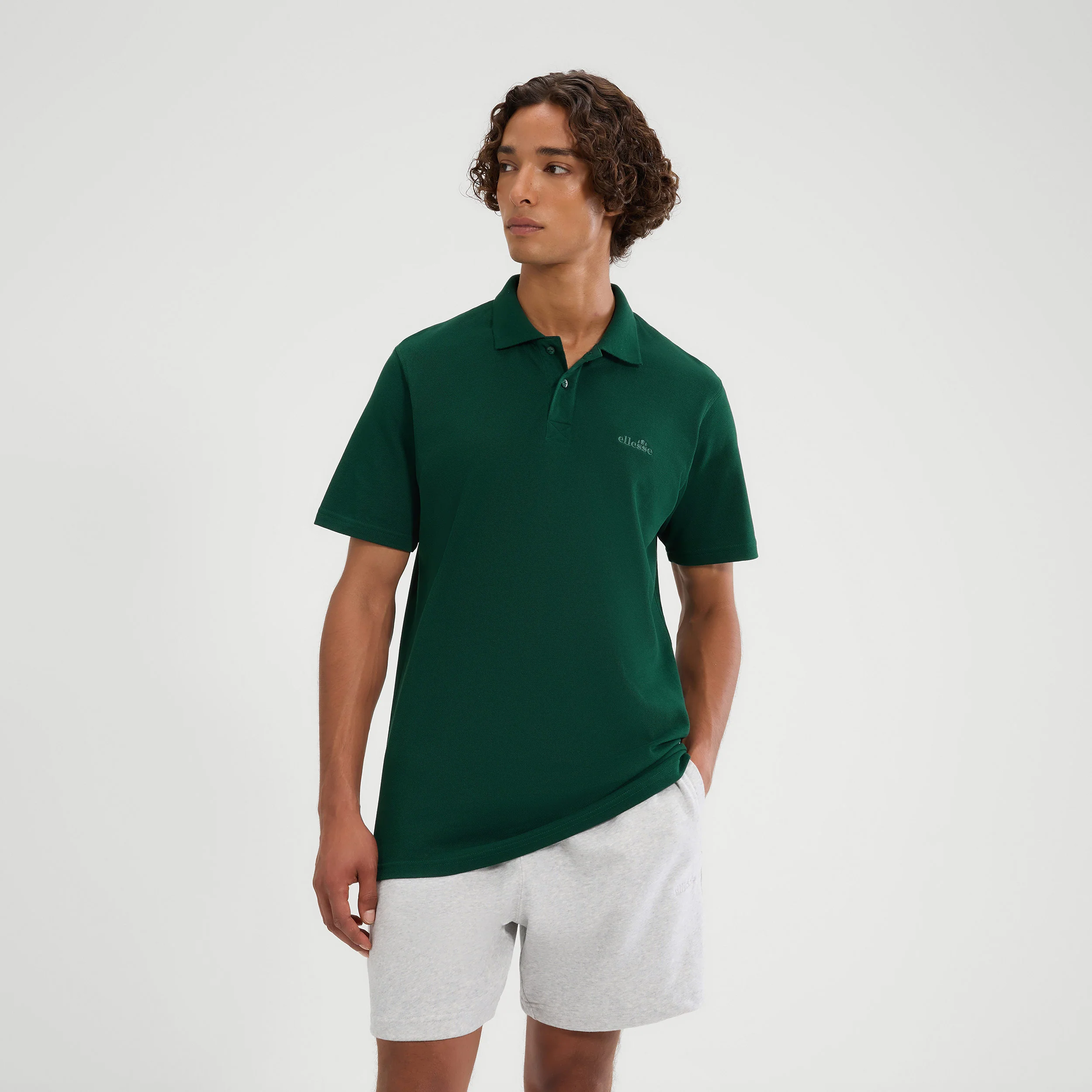 Senago Polo Herren-Dunkelgrün