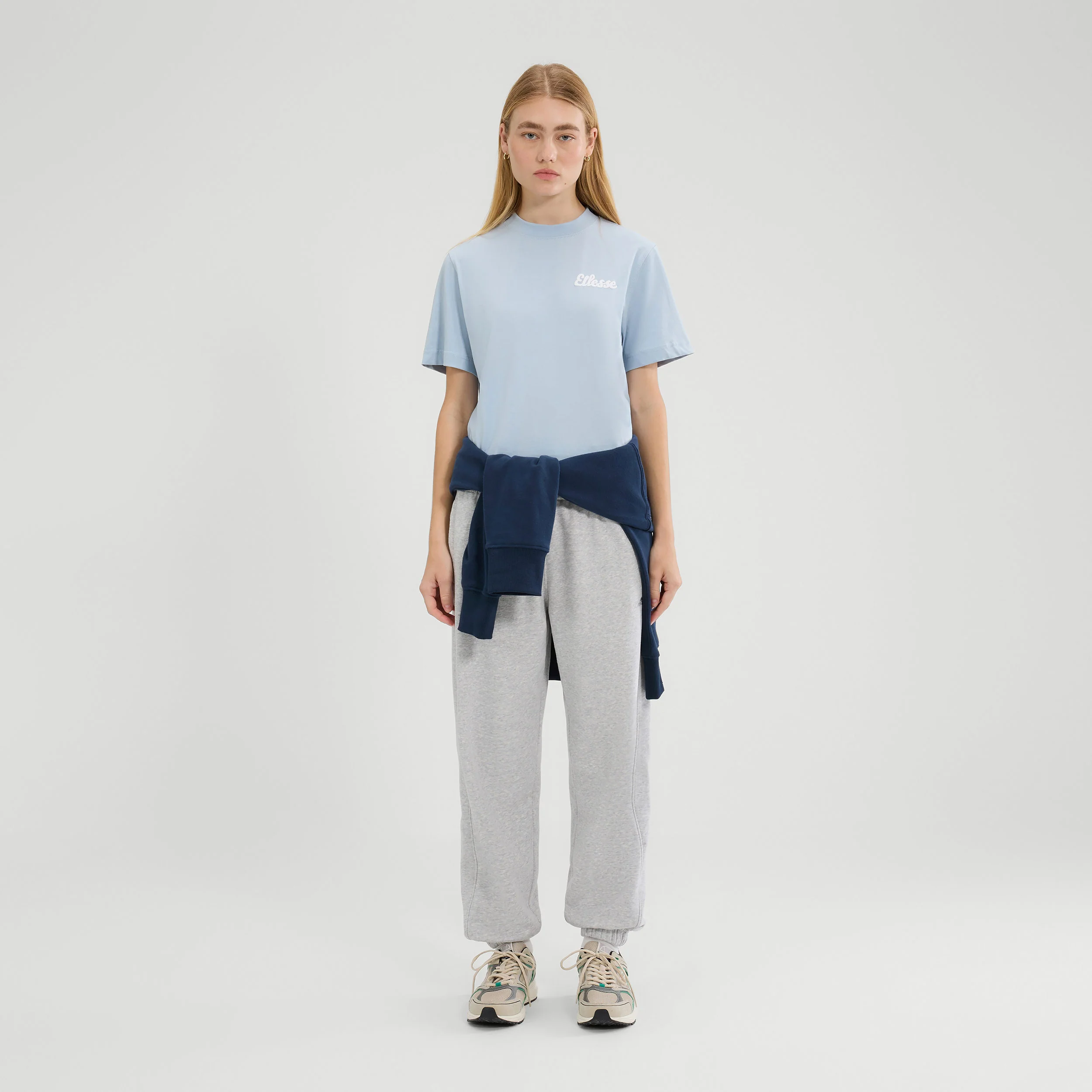 Soffio T-Shirt Damen-Hellblau,Weiß - Image 4