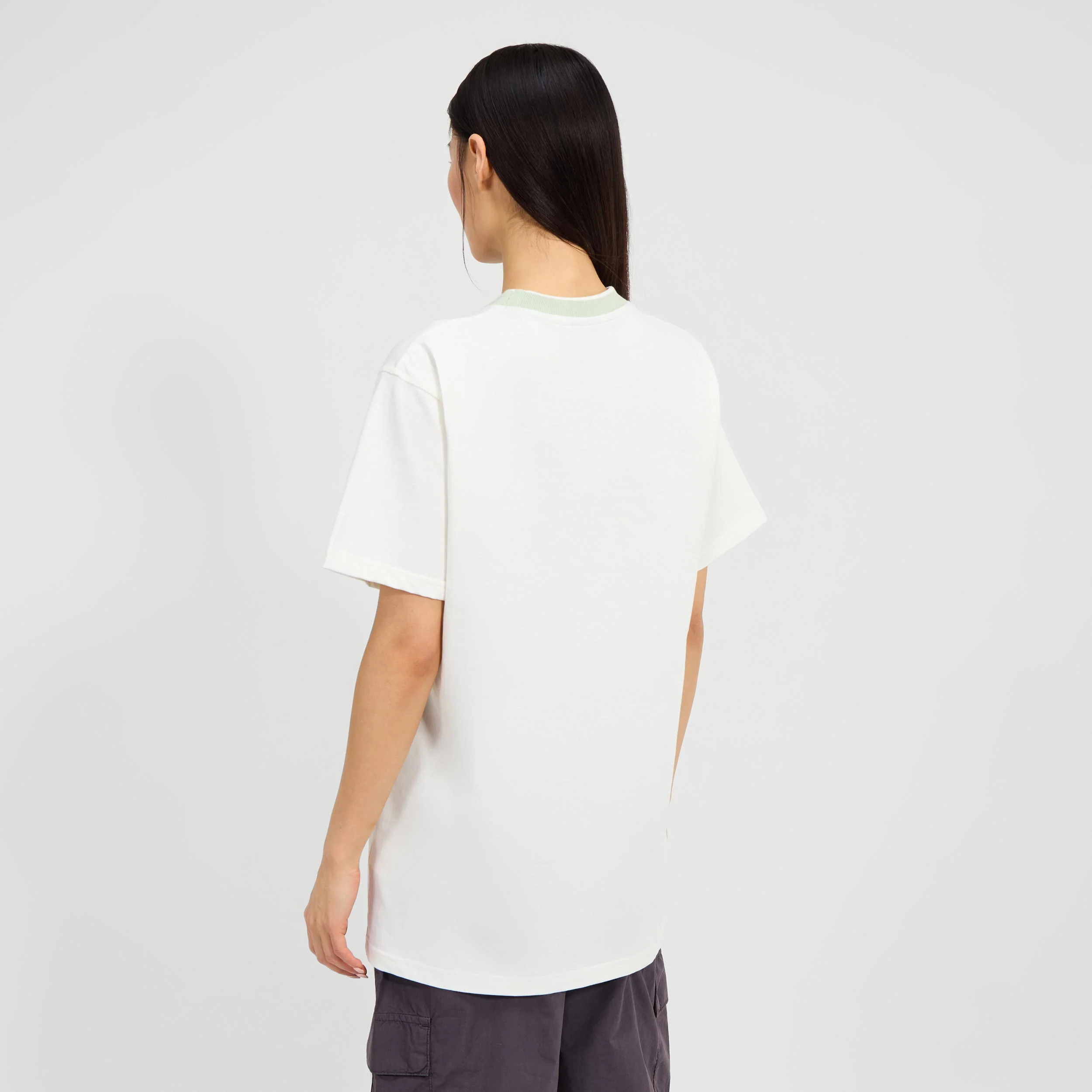 Thones T-Shirt Damen-Creme,Salbei - Image 2