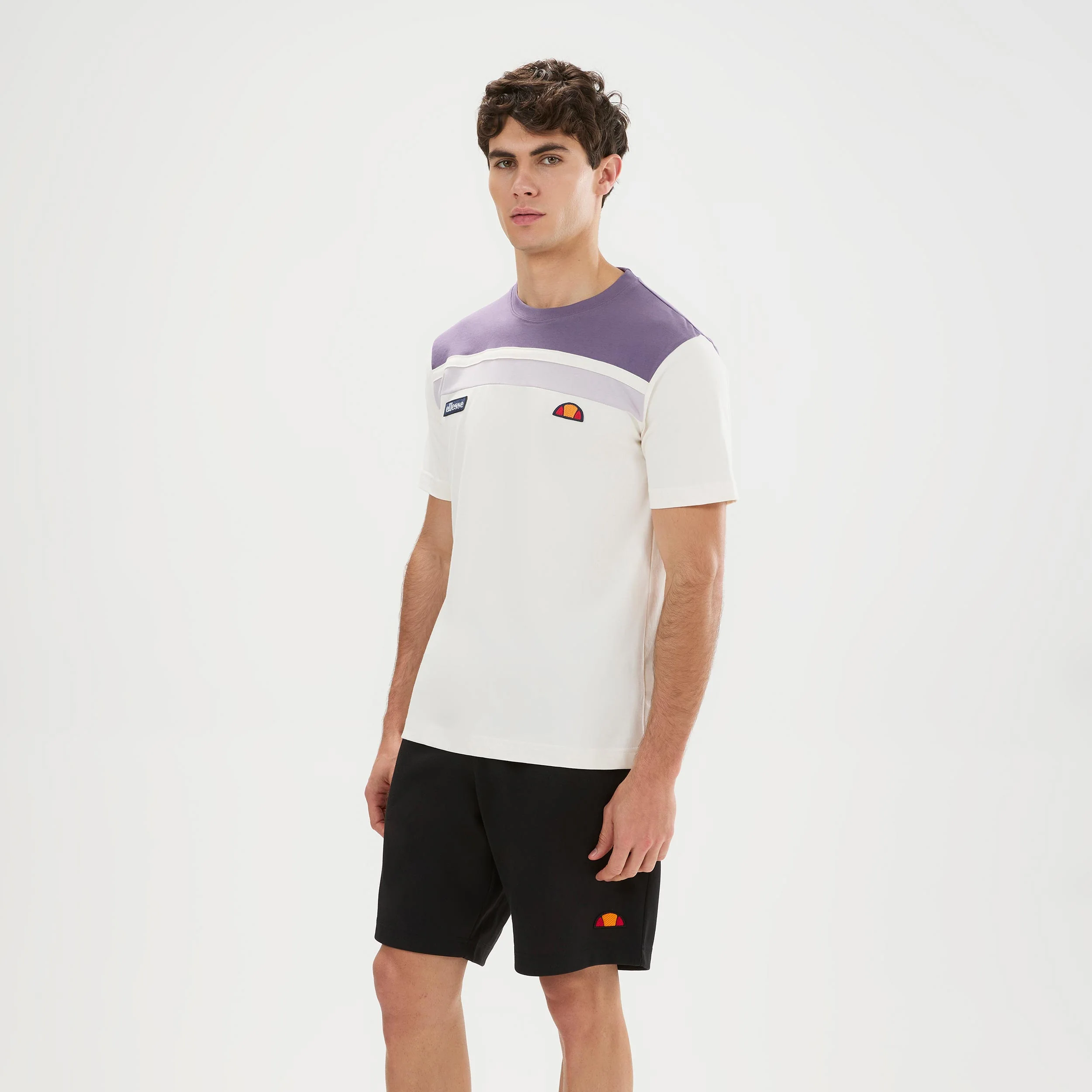 Vignola T-Shirt Herren - creme, flieder