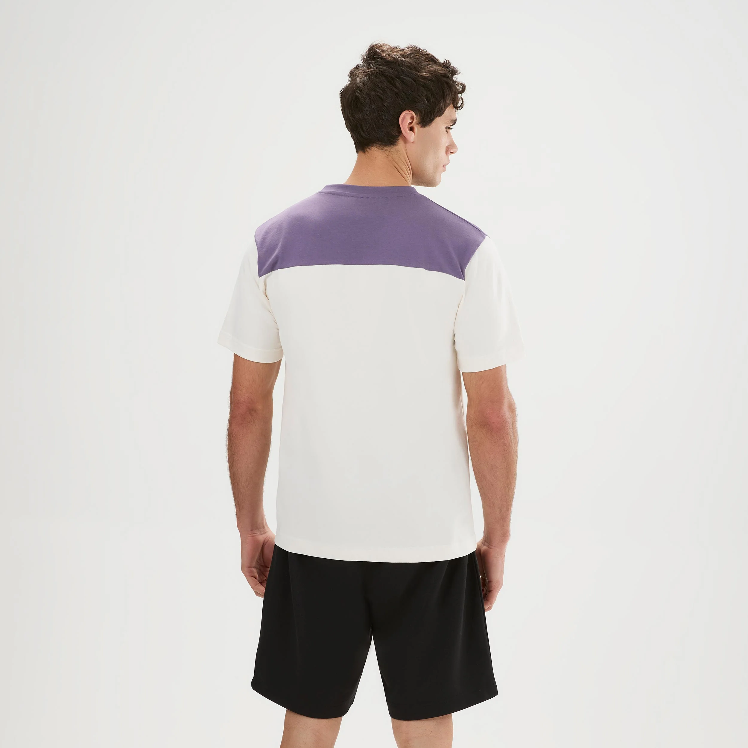Vignola T-Shirt Herren - creme, flieder - Image 2