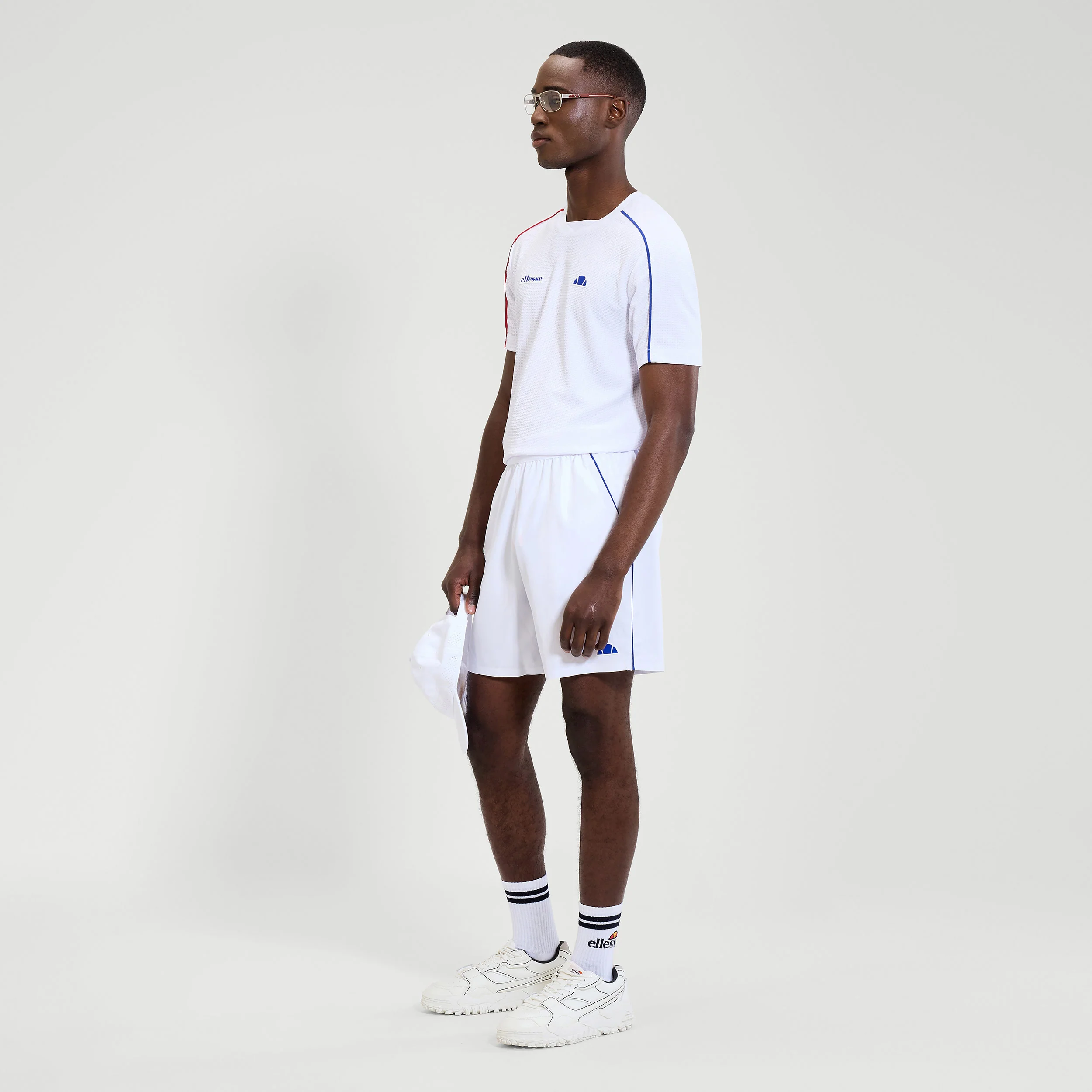 Writtle 7inch Shorts Herren-Weiß - Image 4
