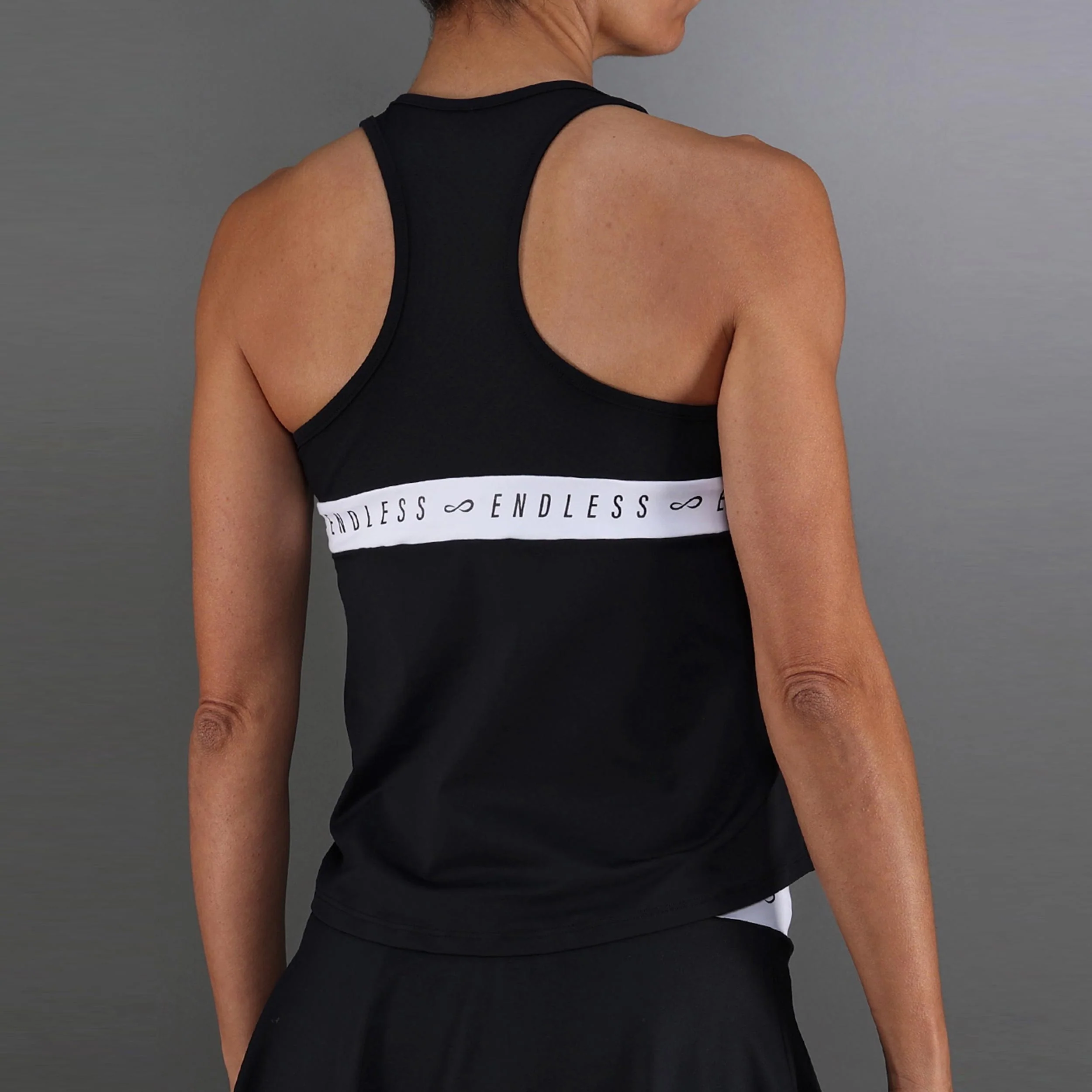 Allure Tank-Top Damen-schwarz - Image 2